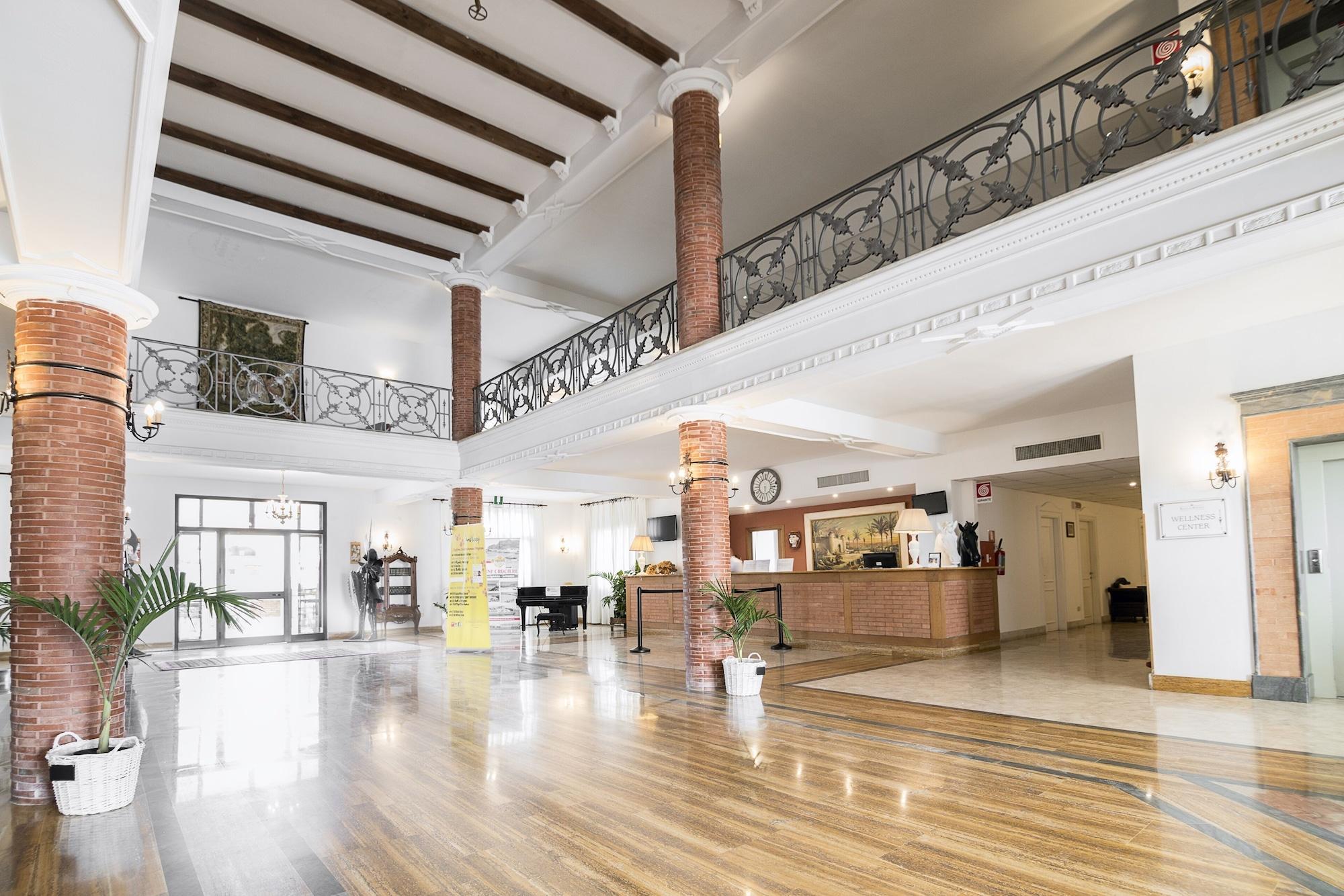 Vista Lobby Baglio Basile Hotel