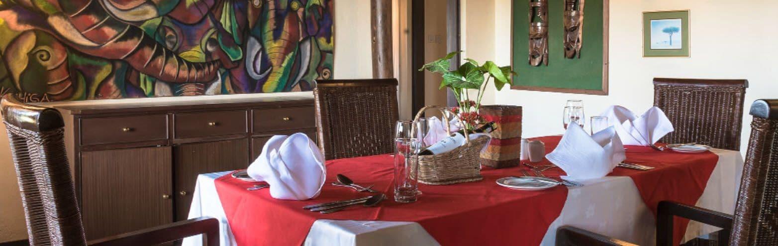 Restaurant Kibo Villa Amboseli