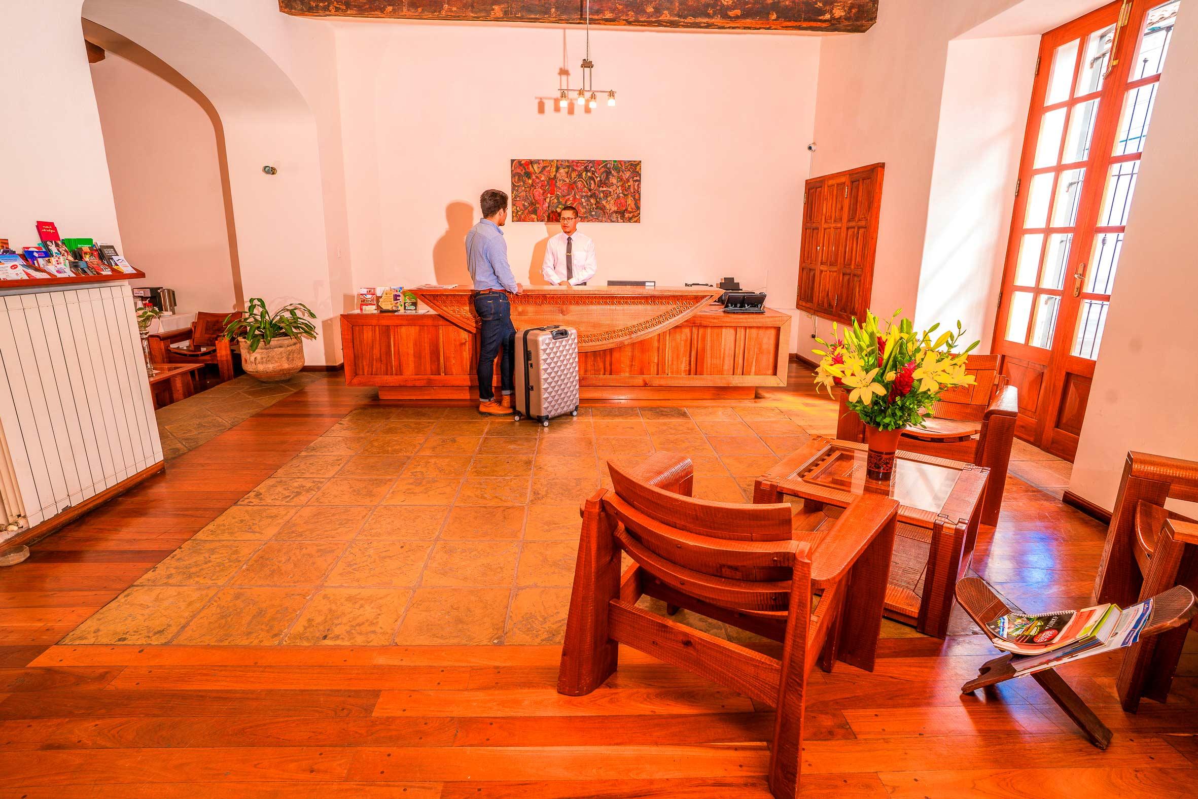 Vista Lobby Villa Antigua