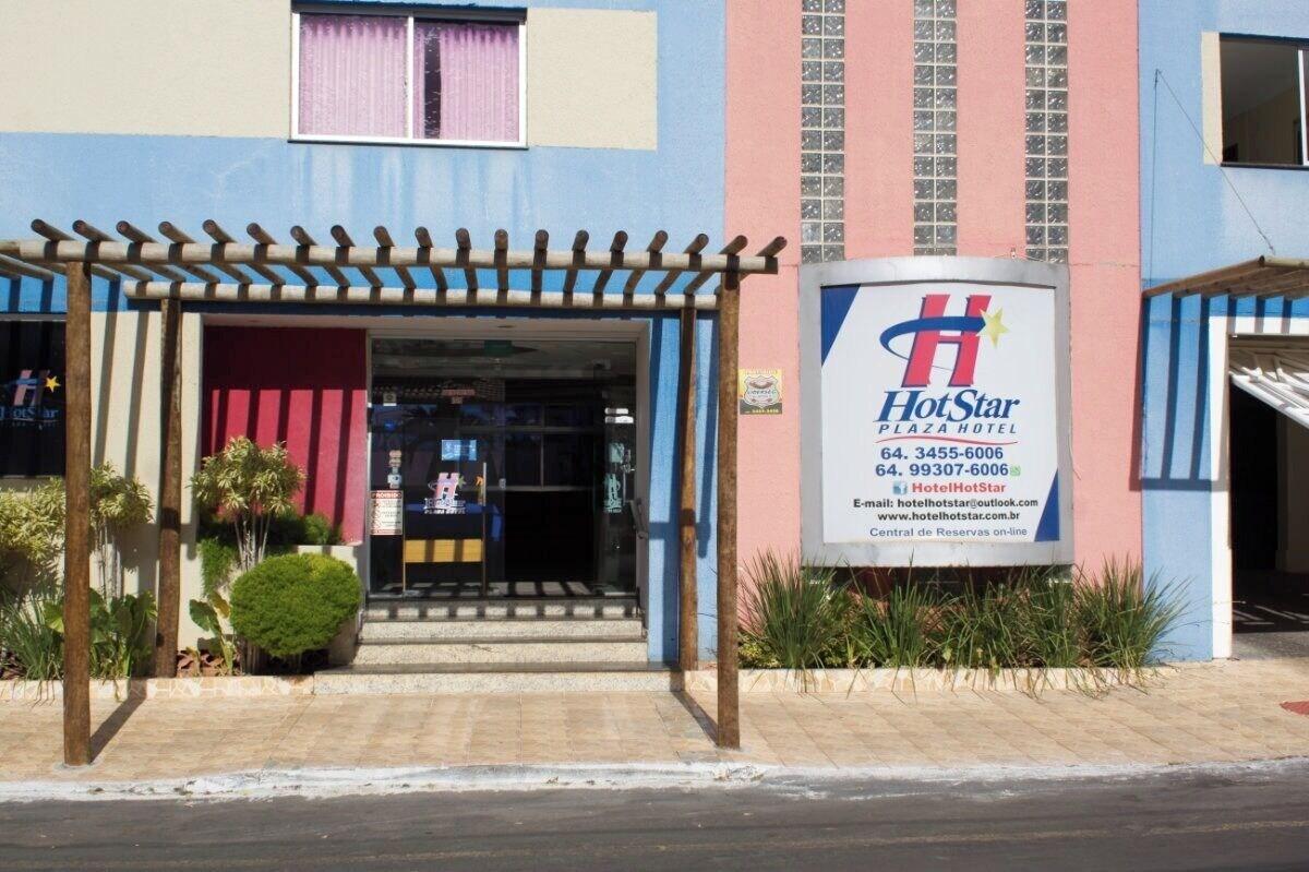 Vista Exterior HotStar Thermas Hotel com Acesso a Park Aquático