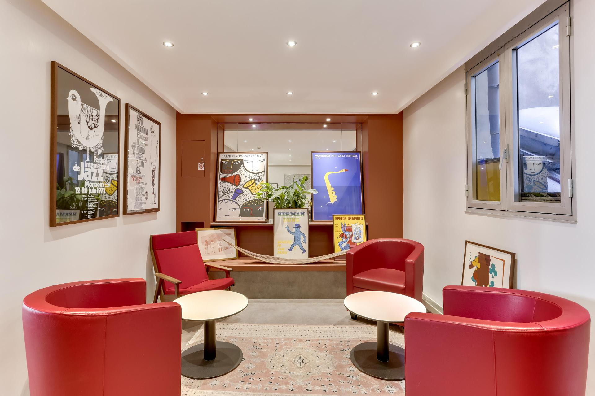 Vista Lobby Hôtel Louvre Richelieu