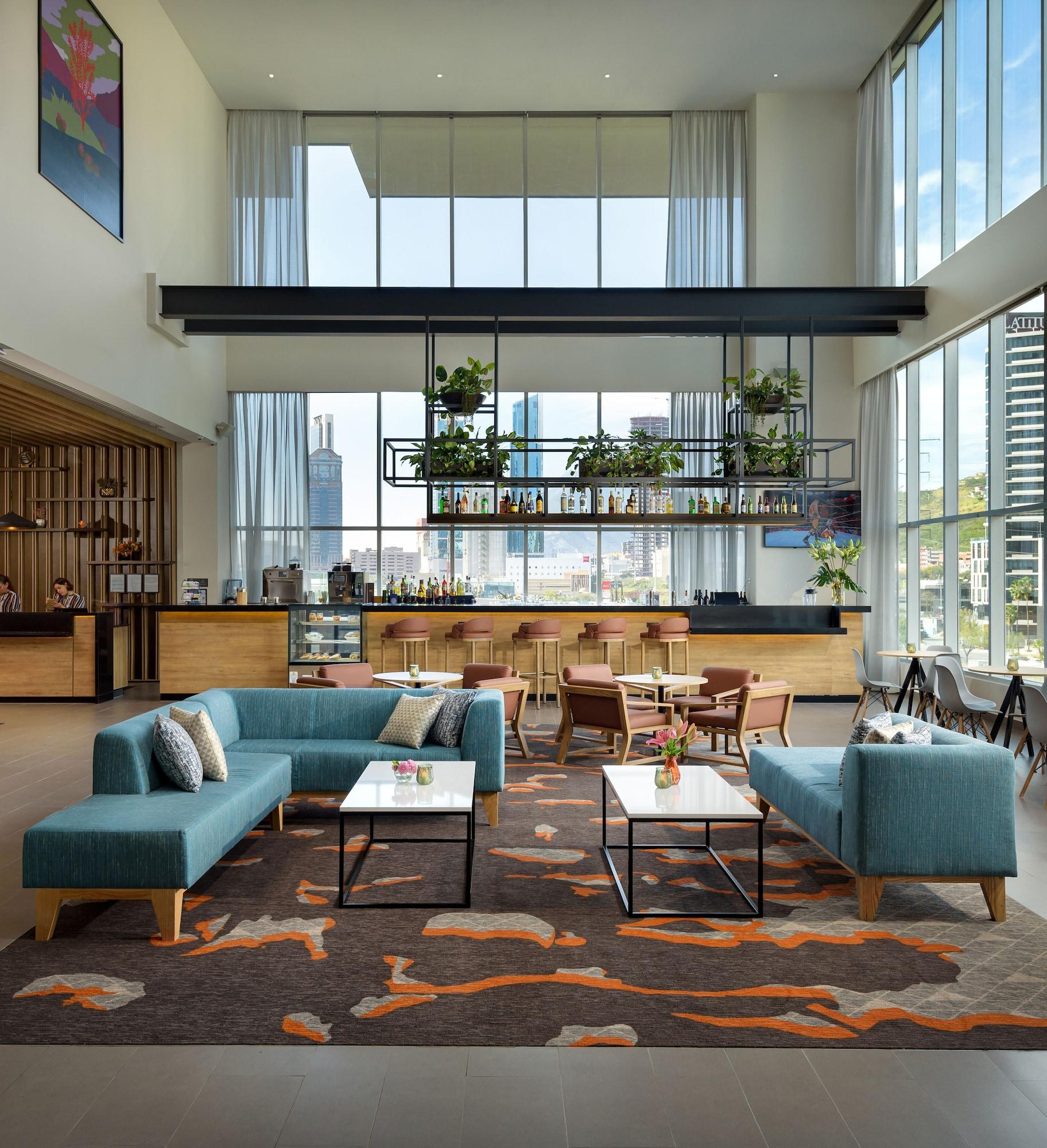 Vista Lobby Hyatt Place Monterrey Valle