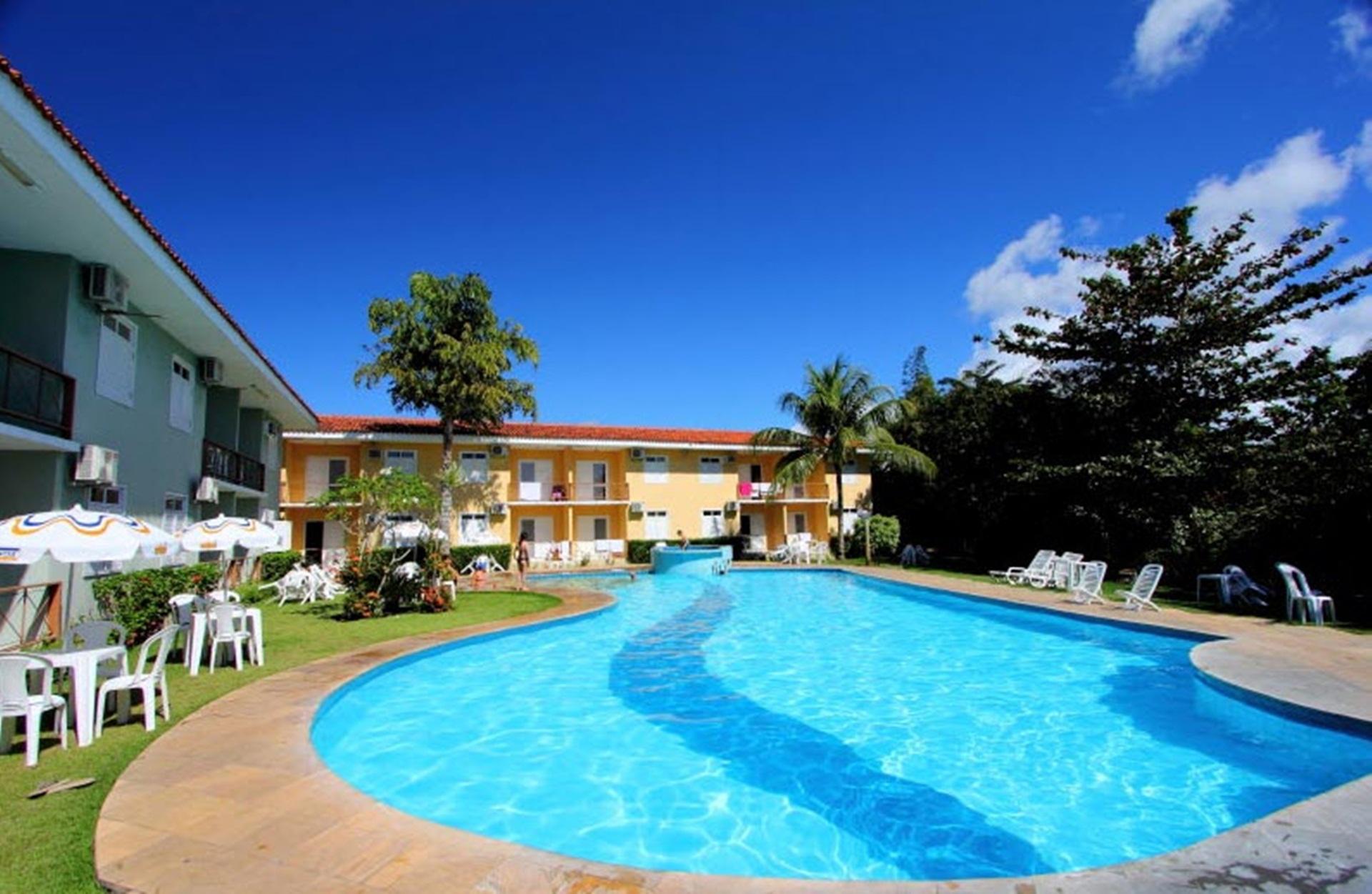 Vista da piscina Boulevard Praia