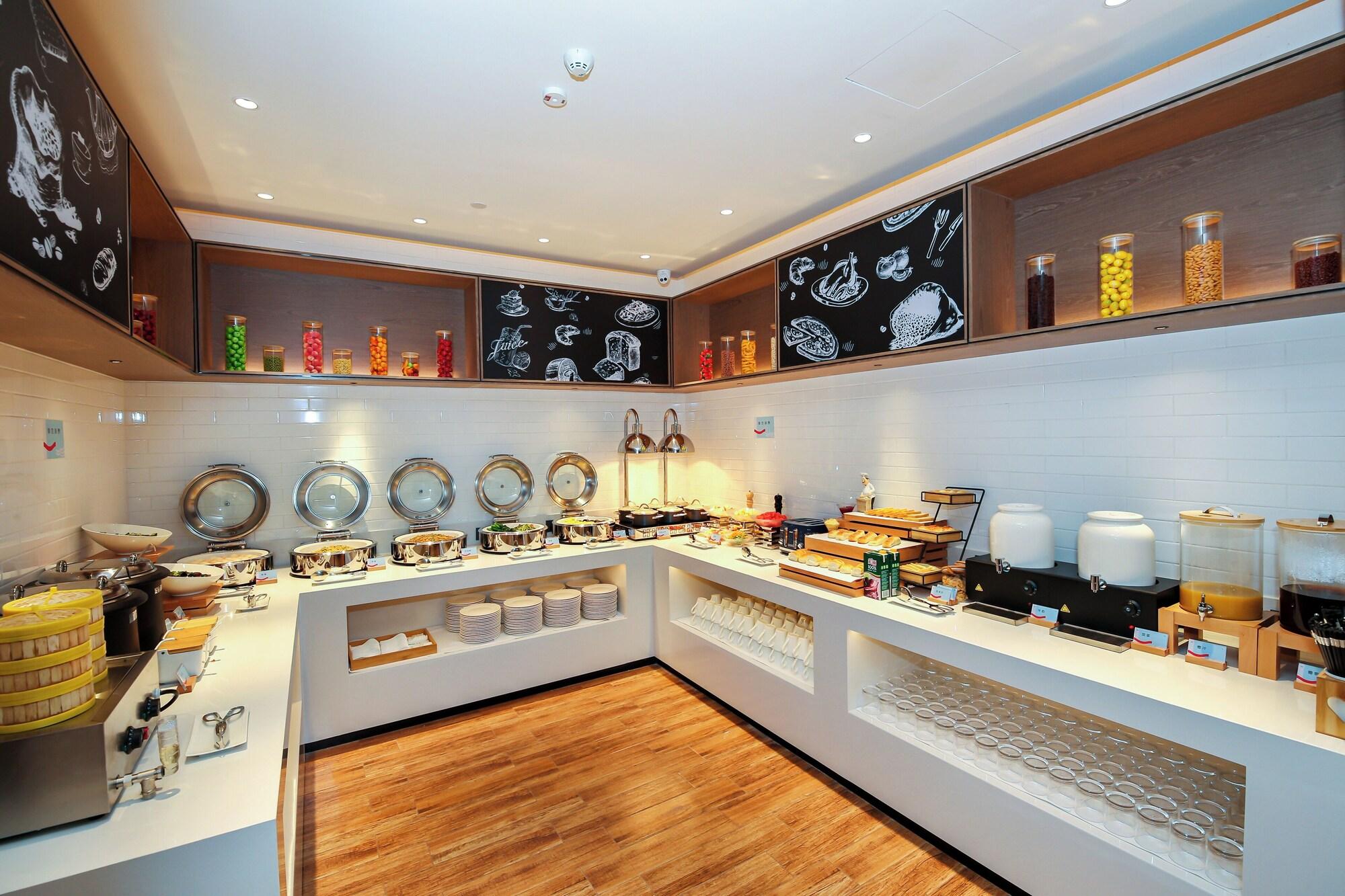 Restaurant Echarm Hotel - Guangzhou Jinrongcheng Dongpu Subway Station