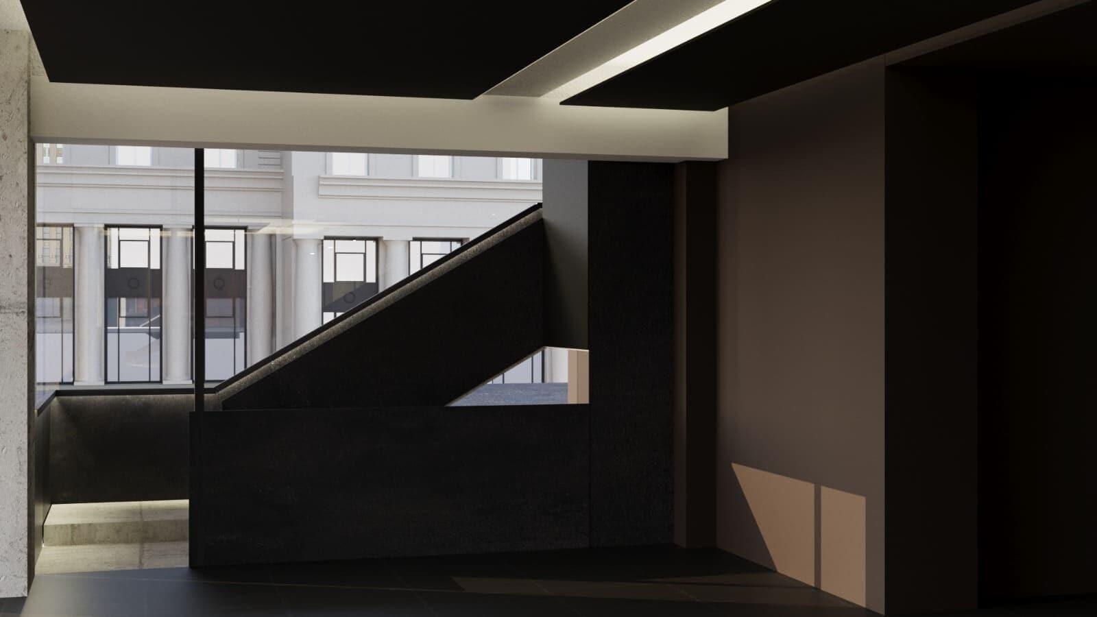 Vista Lobby 7BA Hotel Milano