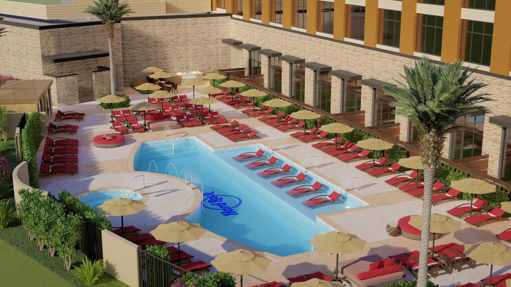 Vista Piscina Hard Rock Hotel & Casino Sacramento