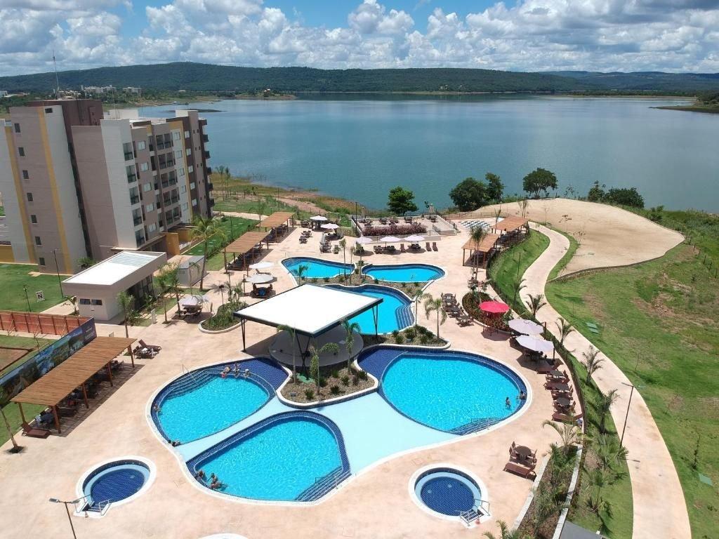 Vista Exterior Conforto em Praias do Lago Eco Resort - Caldas Novas - Goiás por 365 Temporada