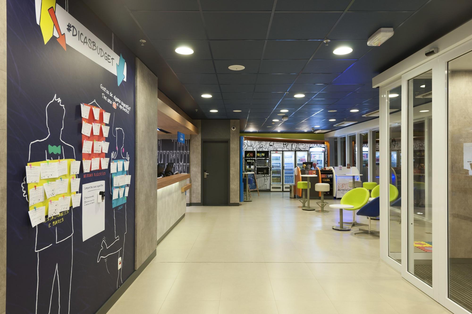 Vista Lobby ibis budget Campinas Aquidaban