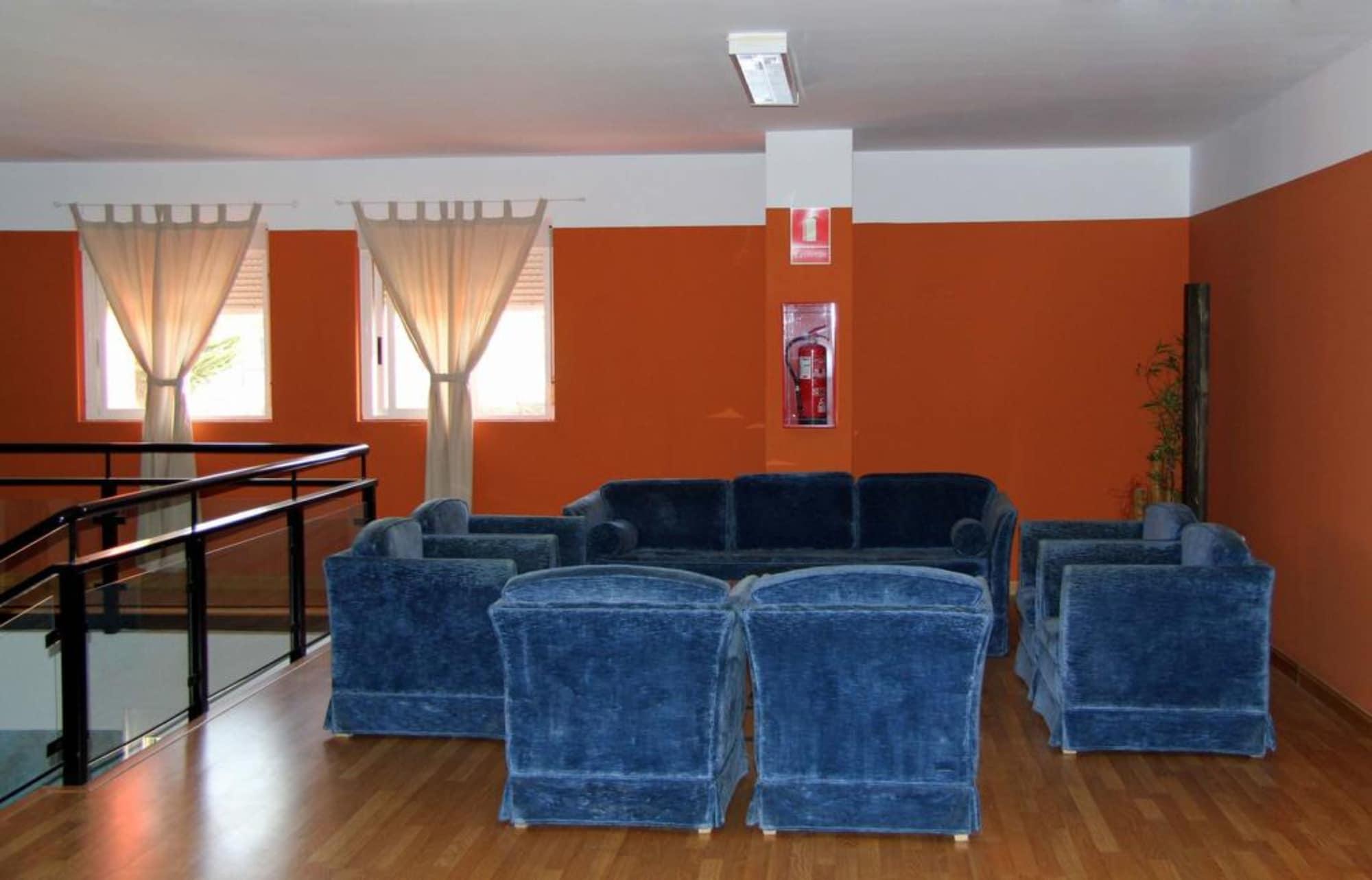 Vista Lobby Hotel AHC Cáceres