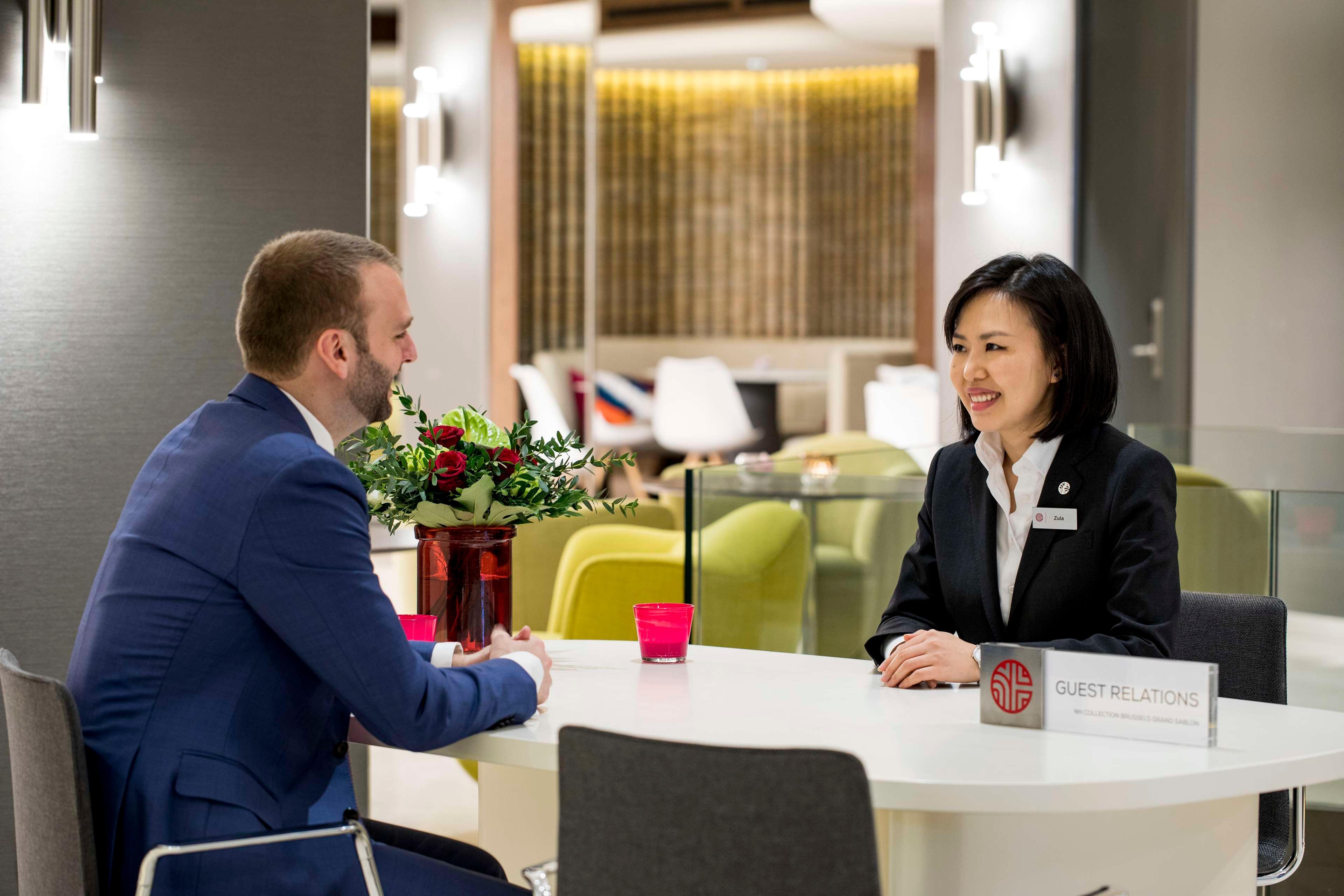 Vista Lobby NH Collection Brussels Grand Sablon
