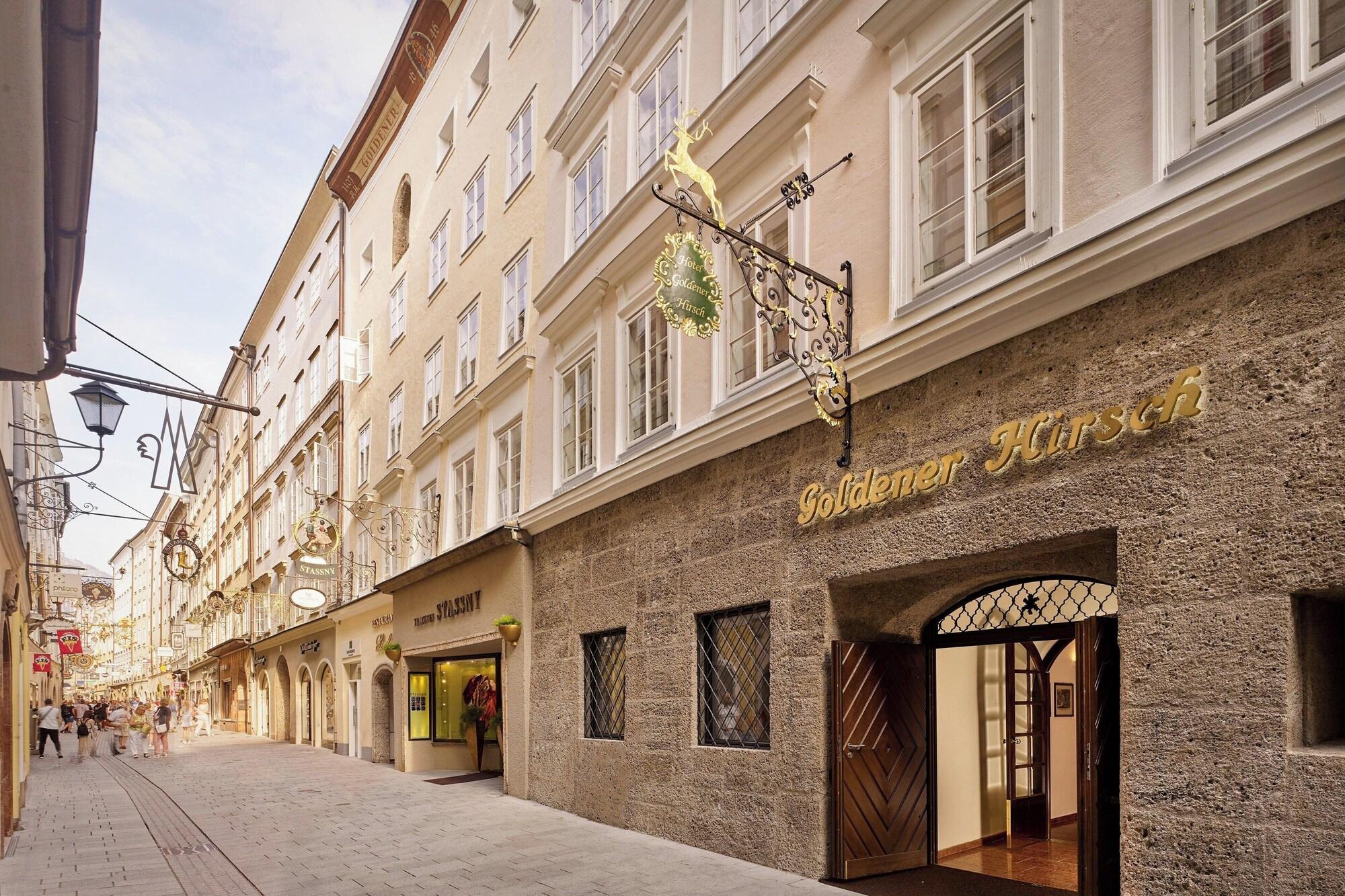 Vista Exterior Hotel Goldener Hirsch, a Luxury Collection Hotel, Salzburg