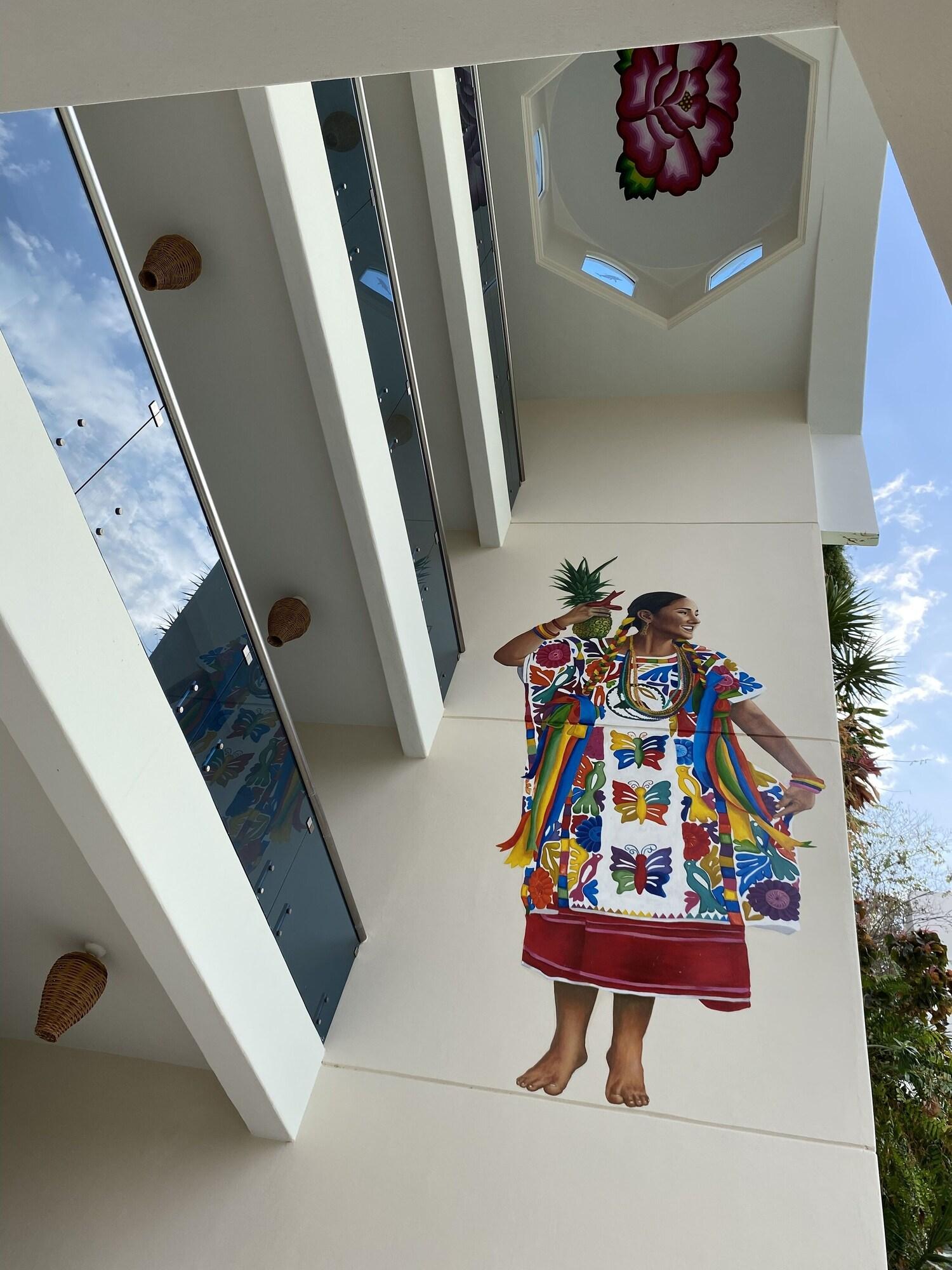 Vista Lobby hotel Casa Justina