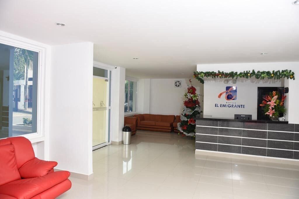 Vista Lobby Hotel El Emigrante
