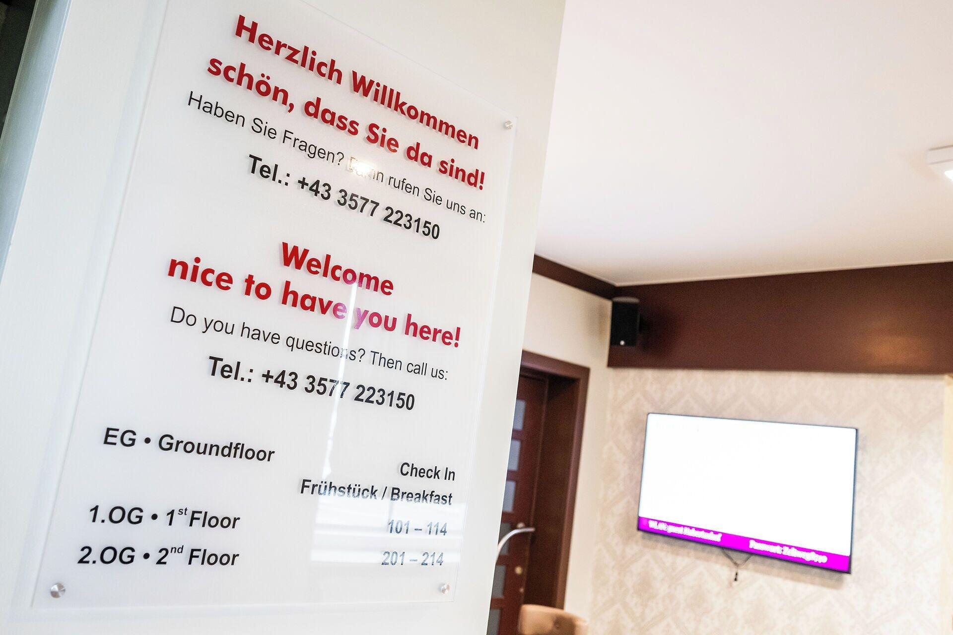 Vista Lobby Motel Zeltweg - Self-Check-in