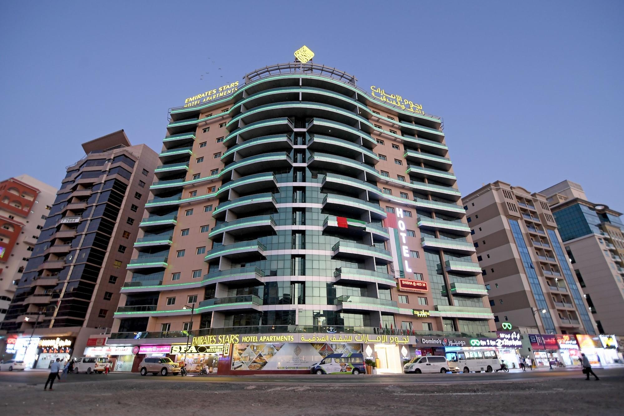Vista Exterior Emirates Stars Hotel Apartments Dubai