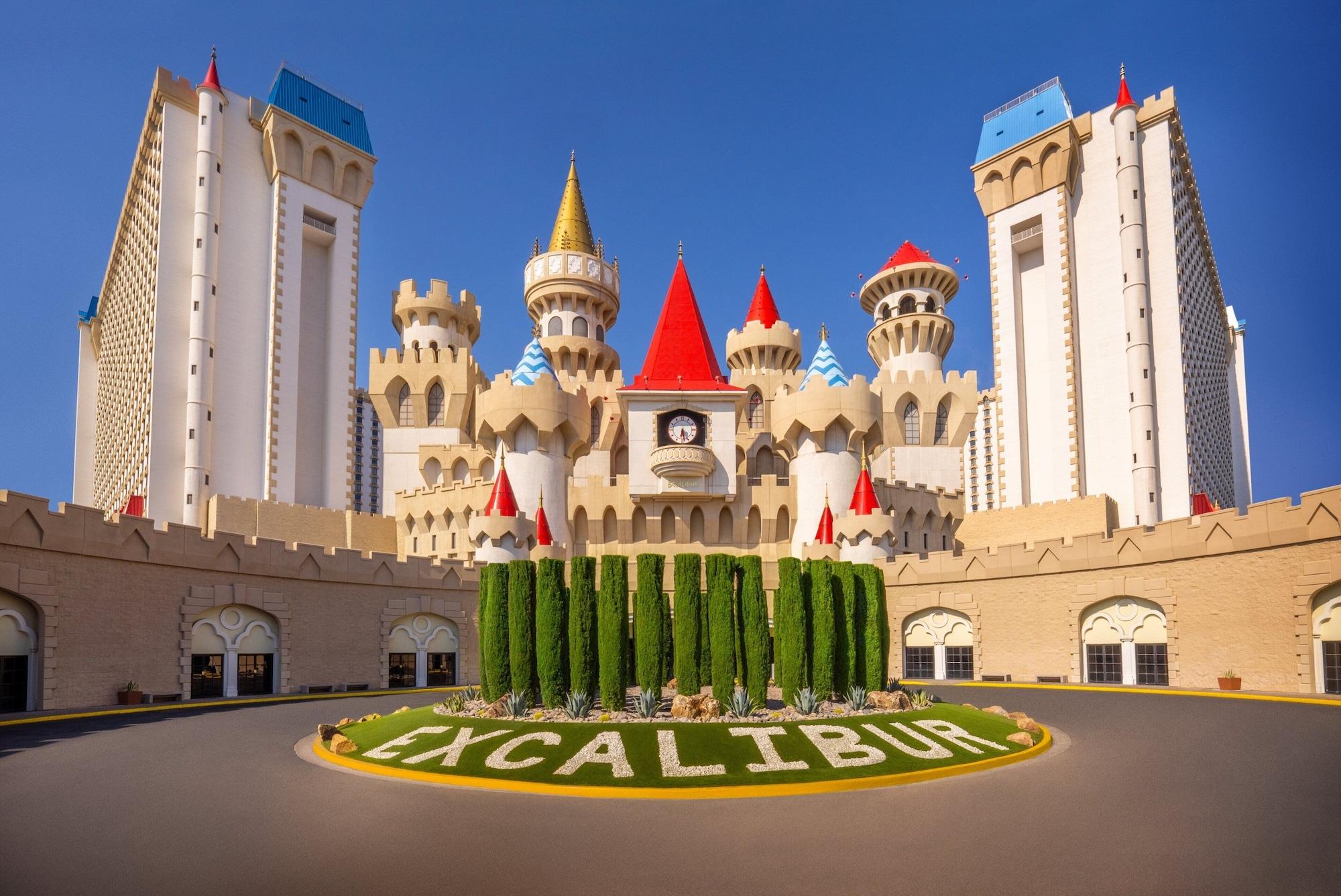 Vista Exterior Excalibur Hotel & Casino