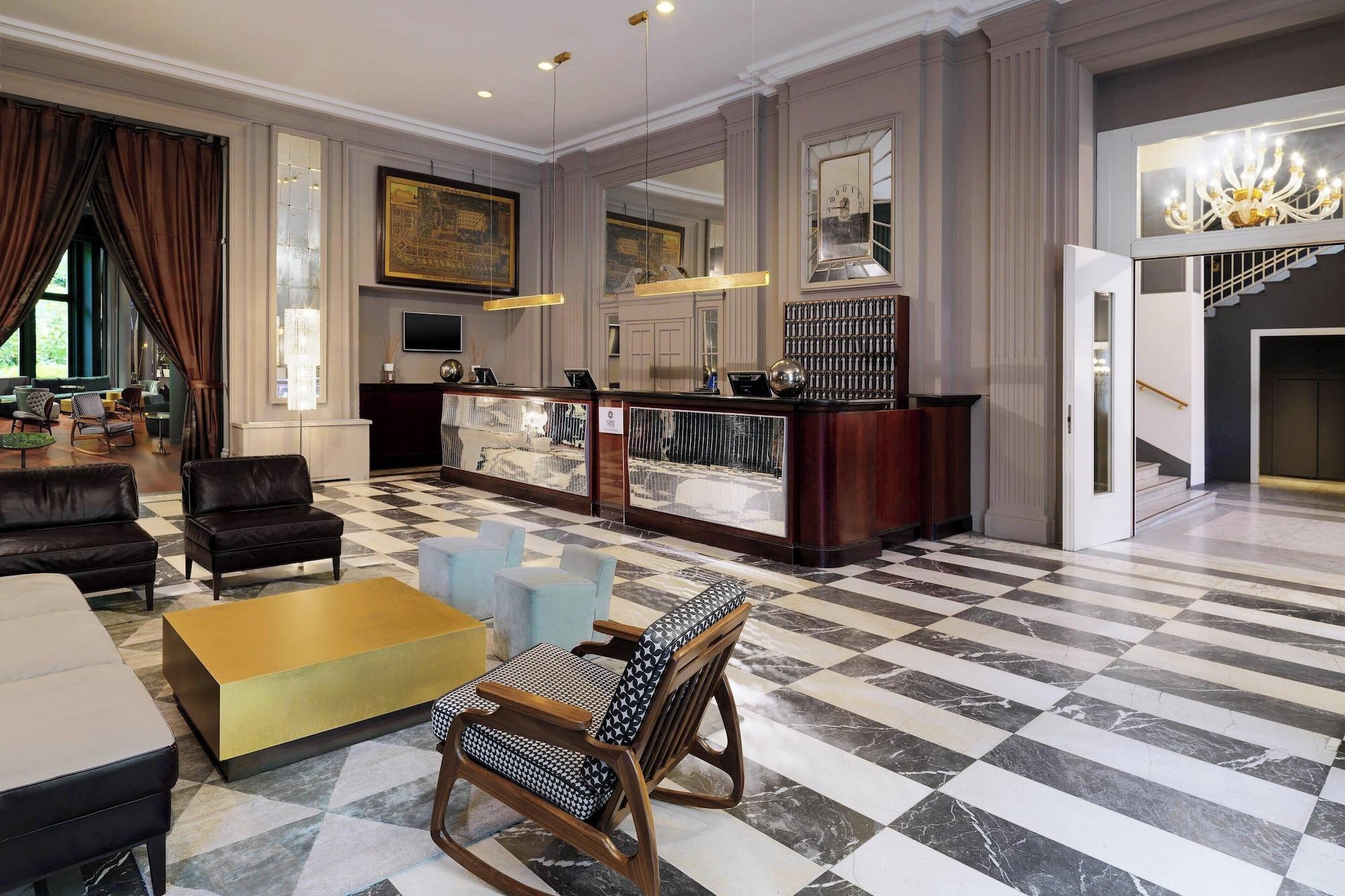 Vista Lobby Sheraton Diana Majestic, Milan