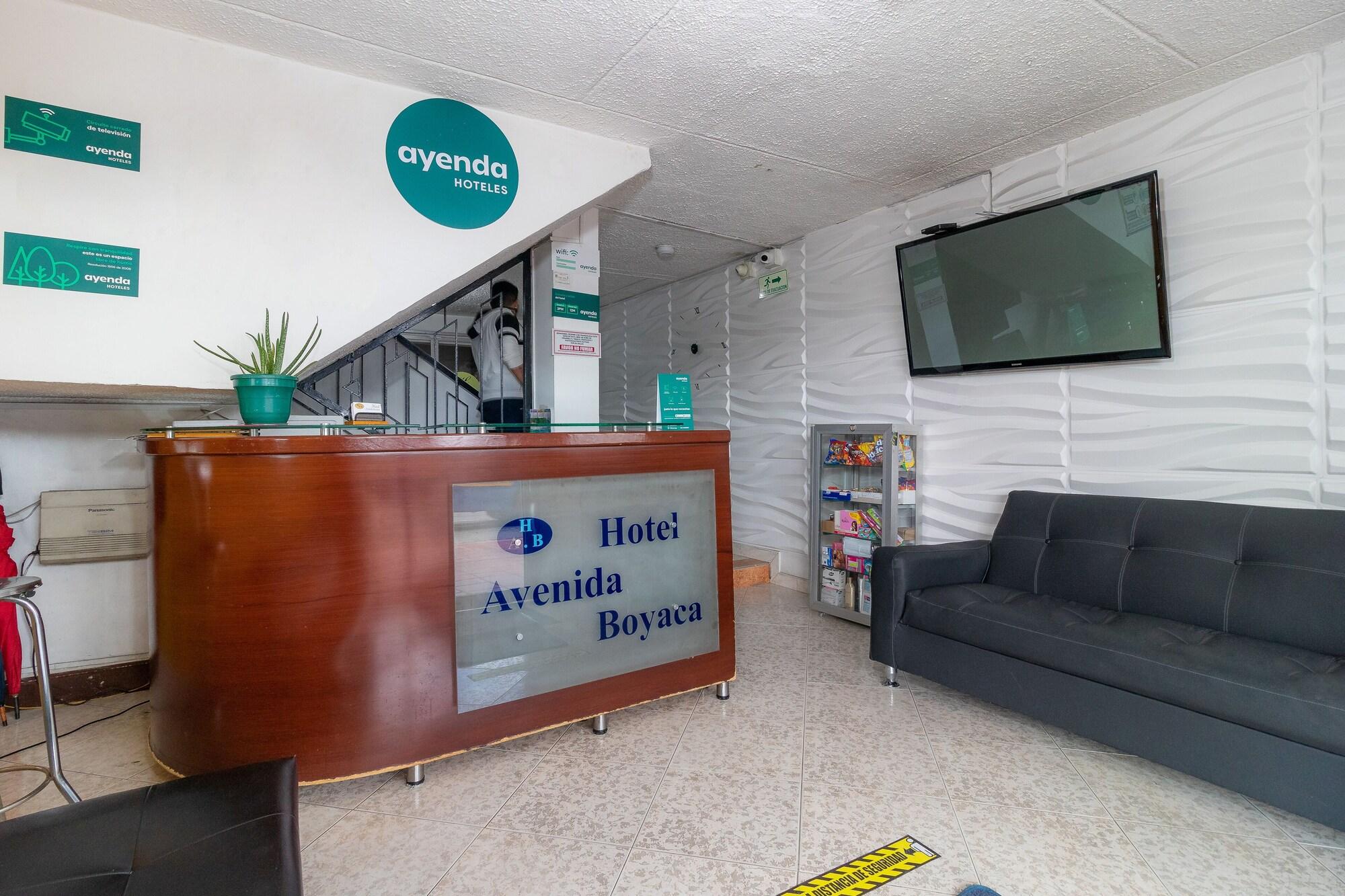 Vista Lobby Ayenda Avenida Boyaca
