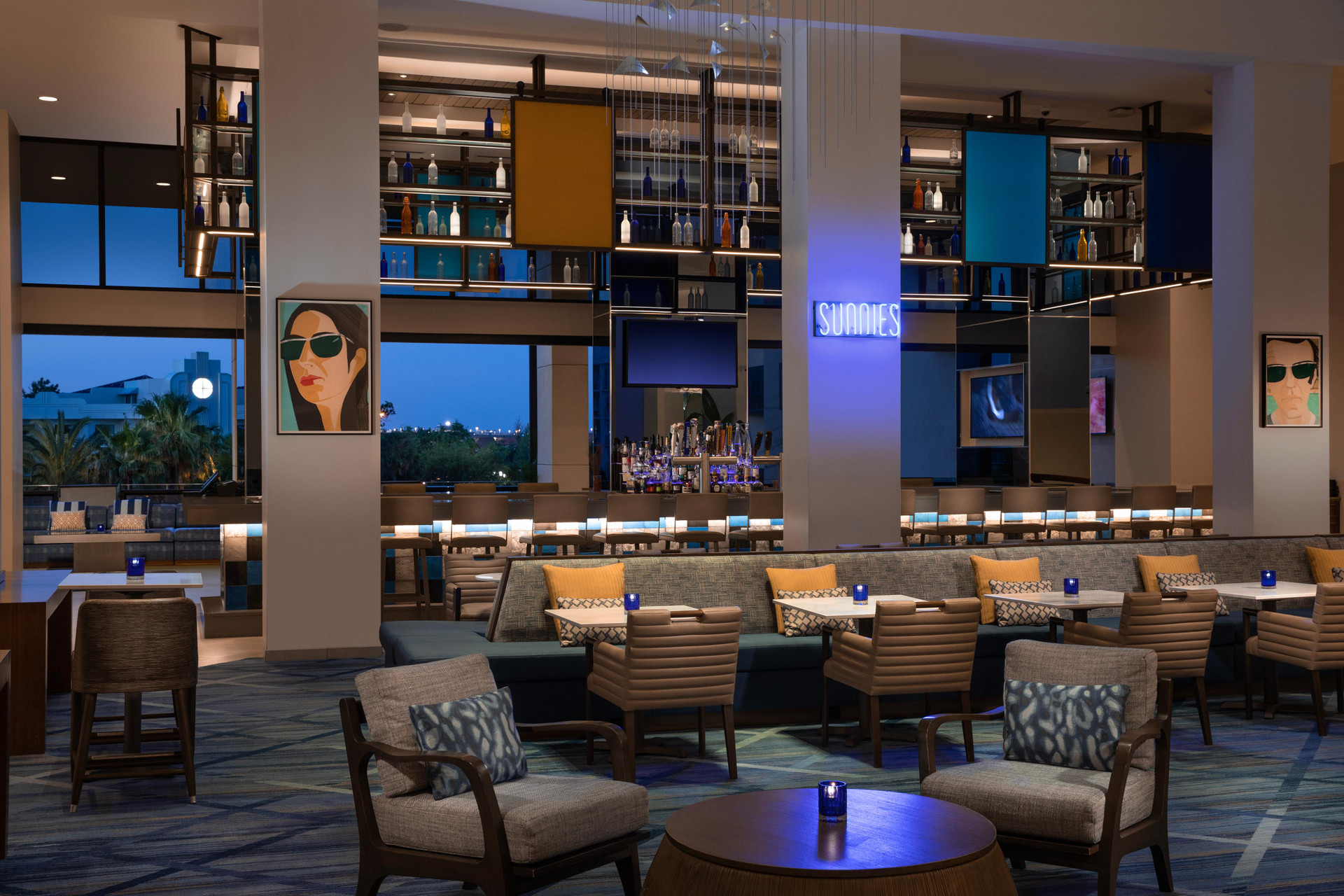 Vista Lobby Hilton Orlando Buena Vista Palace - Disney Springs Area