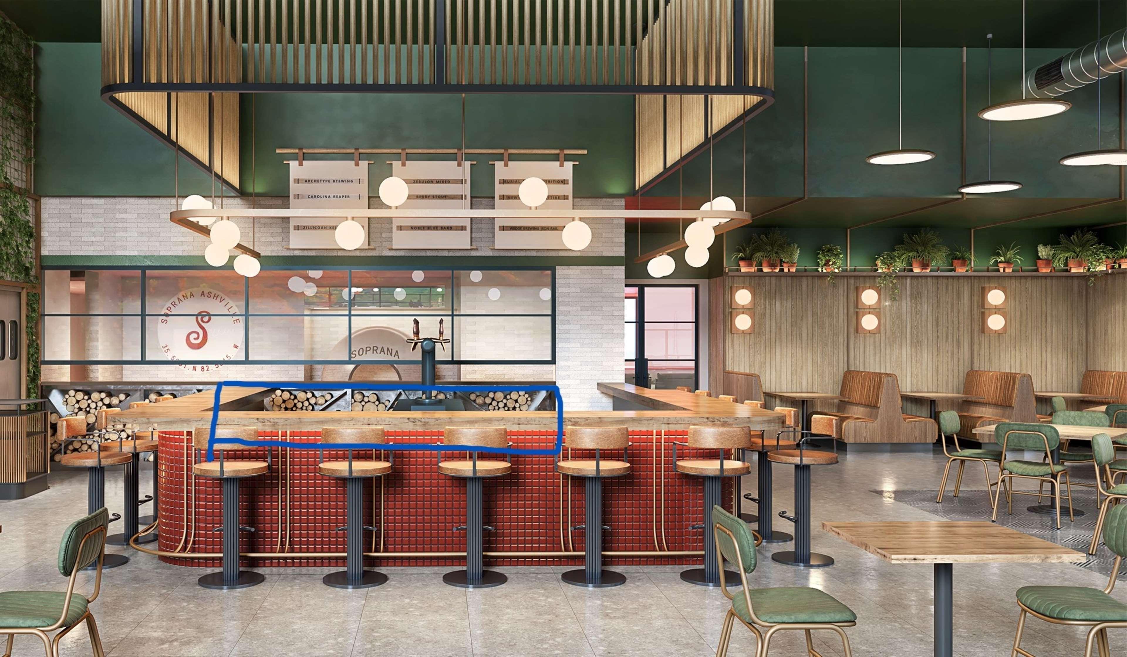 Bar/Salón Embassy Suites By Hilton Asheville Downtown