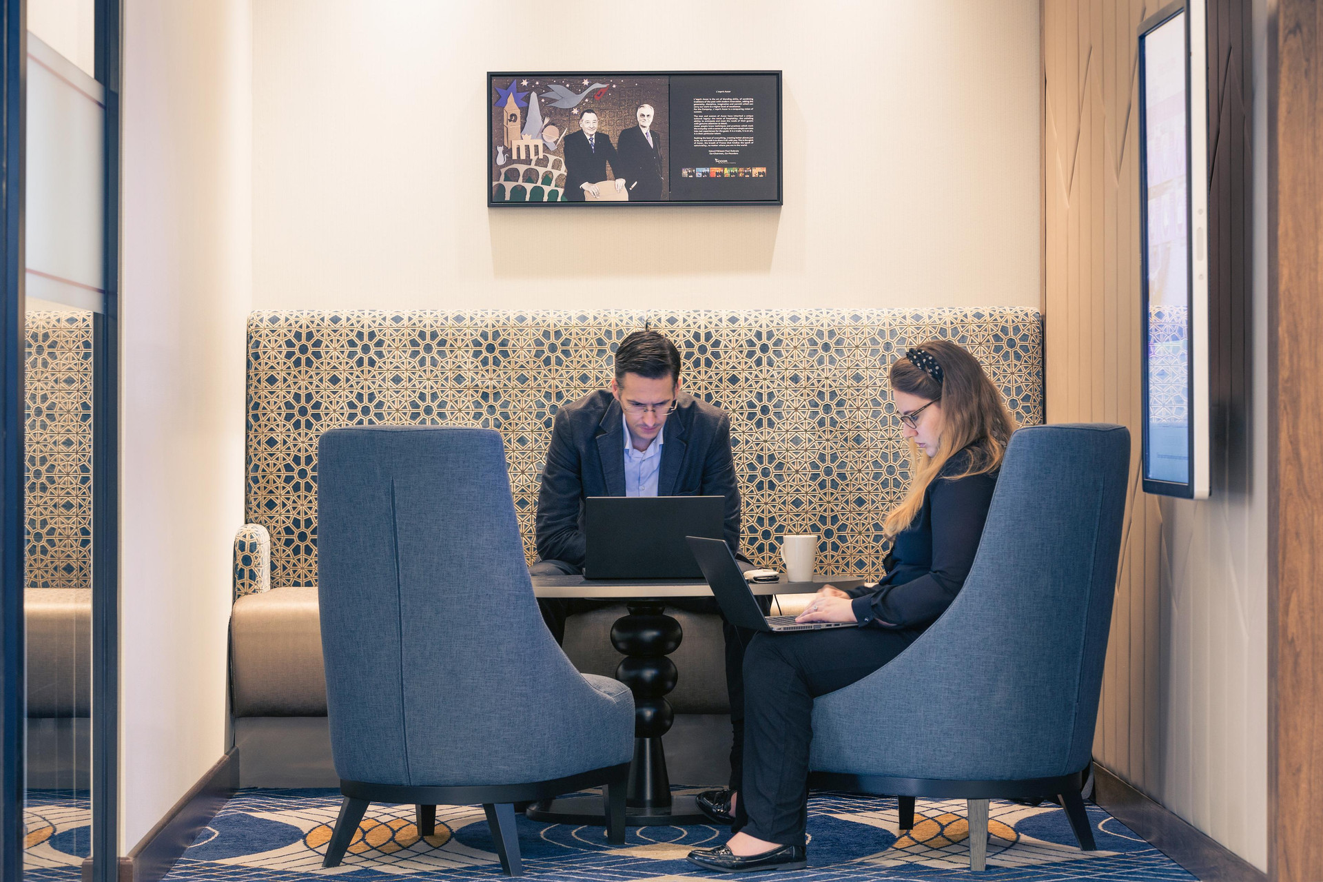 Vista Lobby Mercure Edinburgh Haymarket