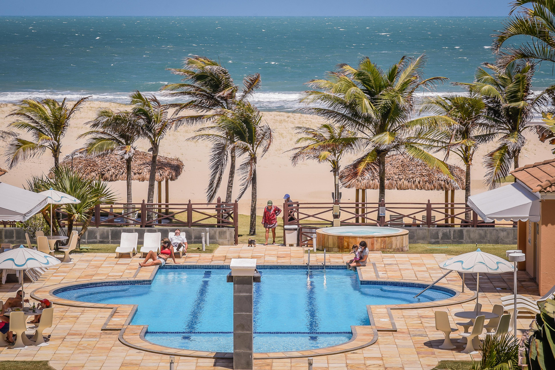 Vista Exterior Atlantic Apart Hotel - Porto das Dunas