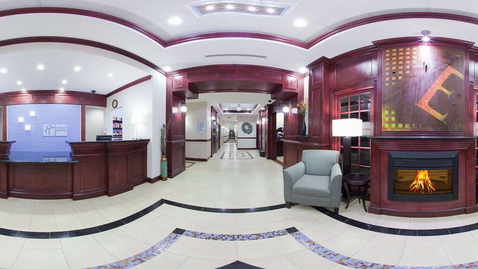 Vista Lobby Holiday Inn Express Hotel & Suites GUYMON by IHG