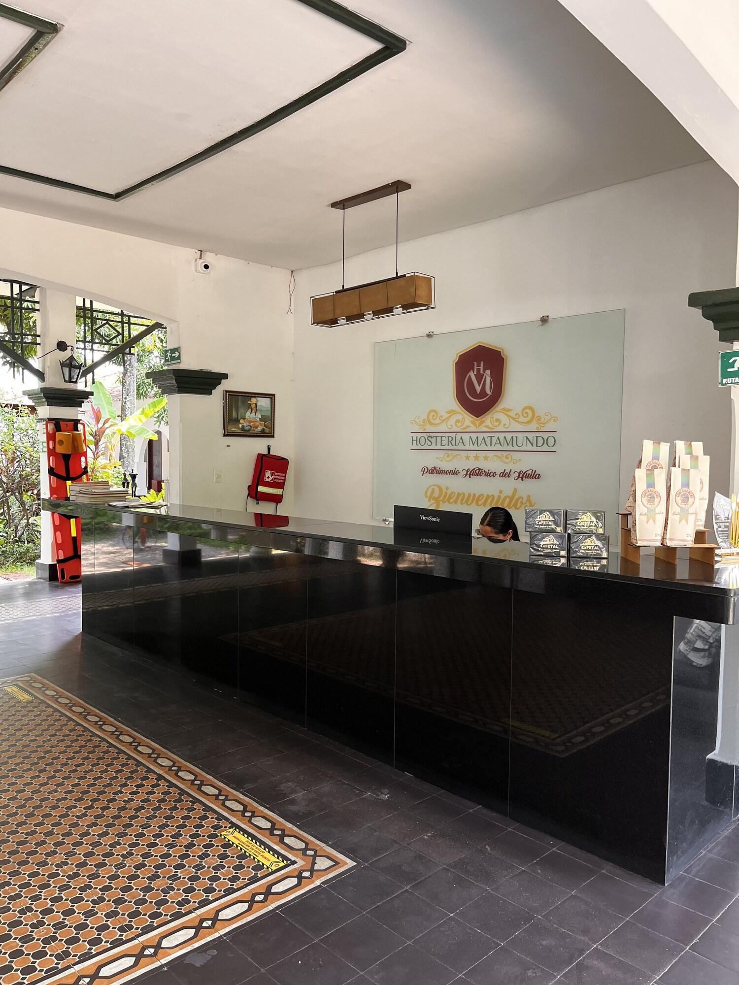 Vista Lobby Hotel Matamundo