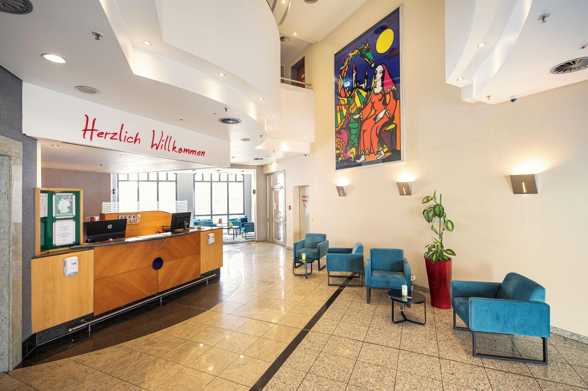 Vista Lobby ACHAT Hotel Heppenheim