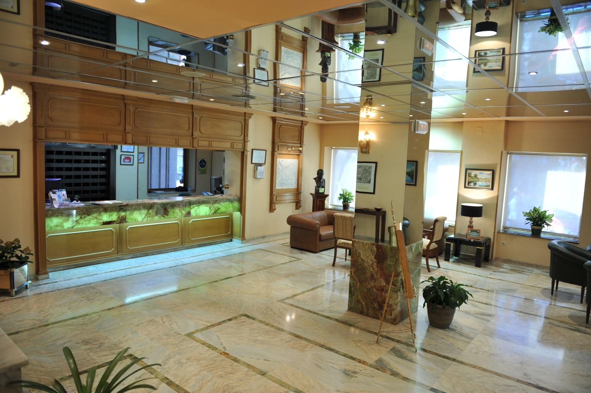 Vista Lobby Hotel Santa Cecilia