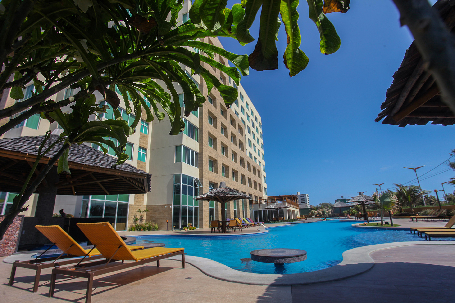 Vista Piscina Gran Mareiro Hotel