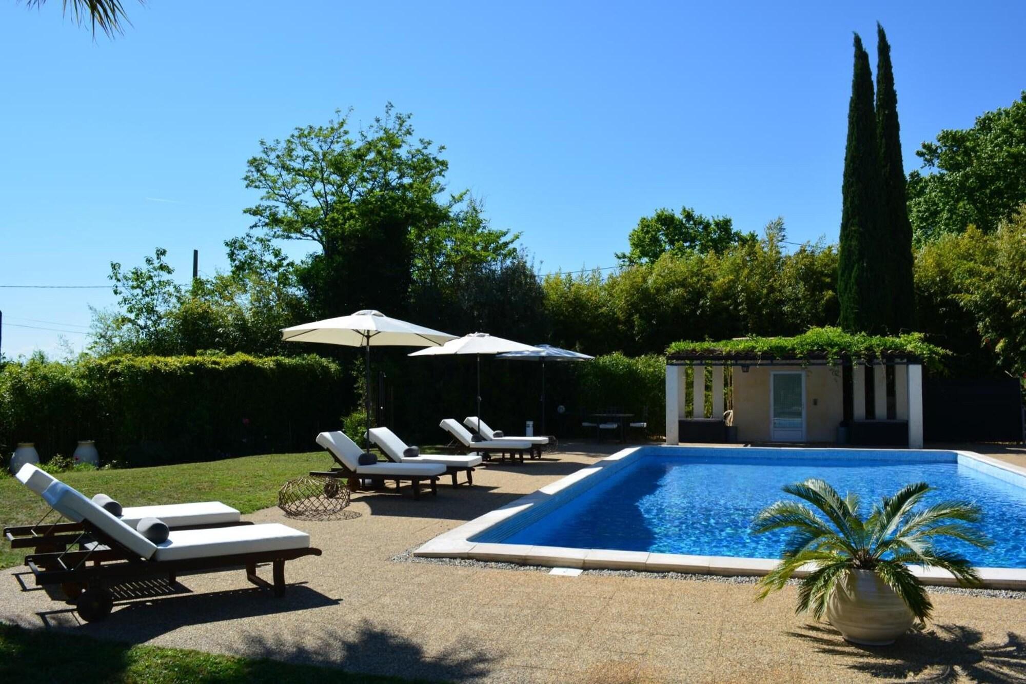 Vista Piscina Ô Chai d'Œuvres - Luxury B&B