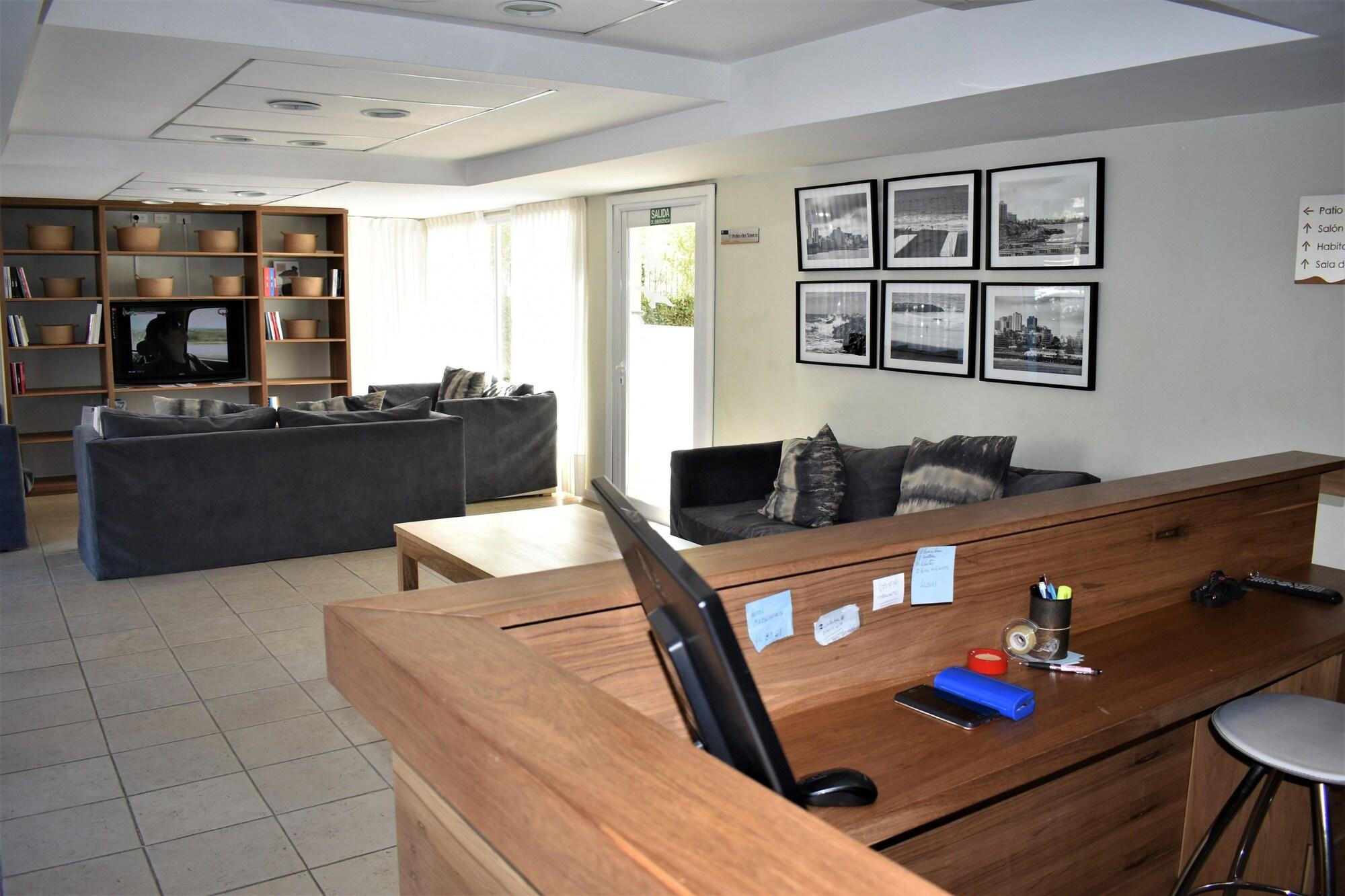 Vista Lobby O2 Hotel Gesell