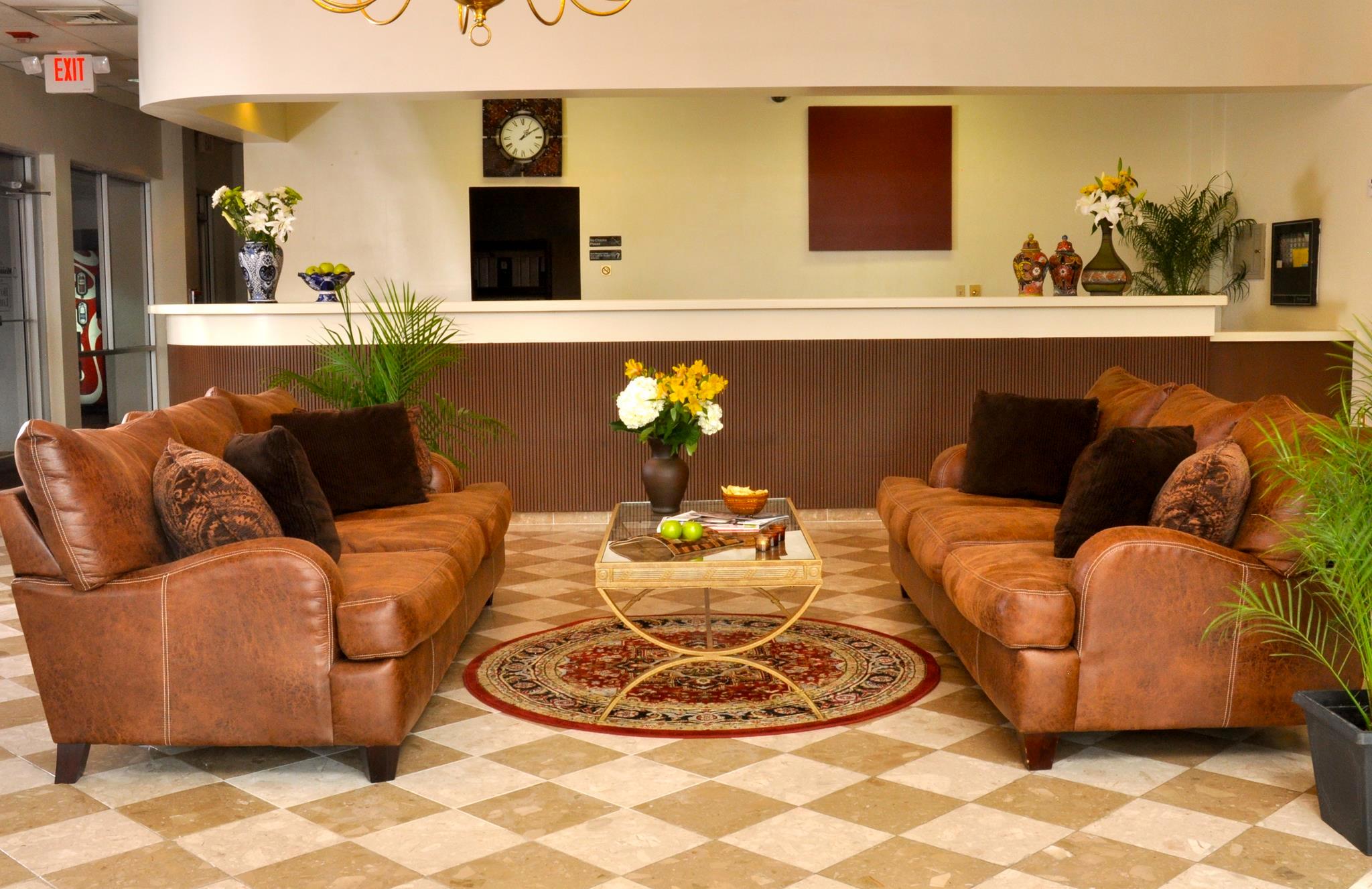 Vista Lobby Clarion Inn near McAllen Airport