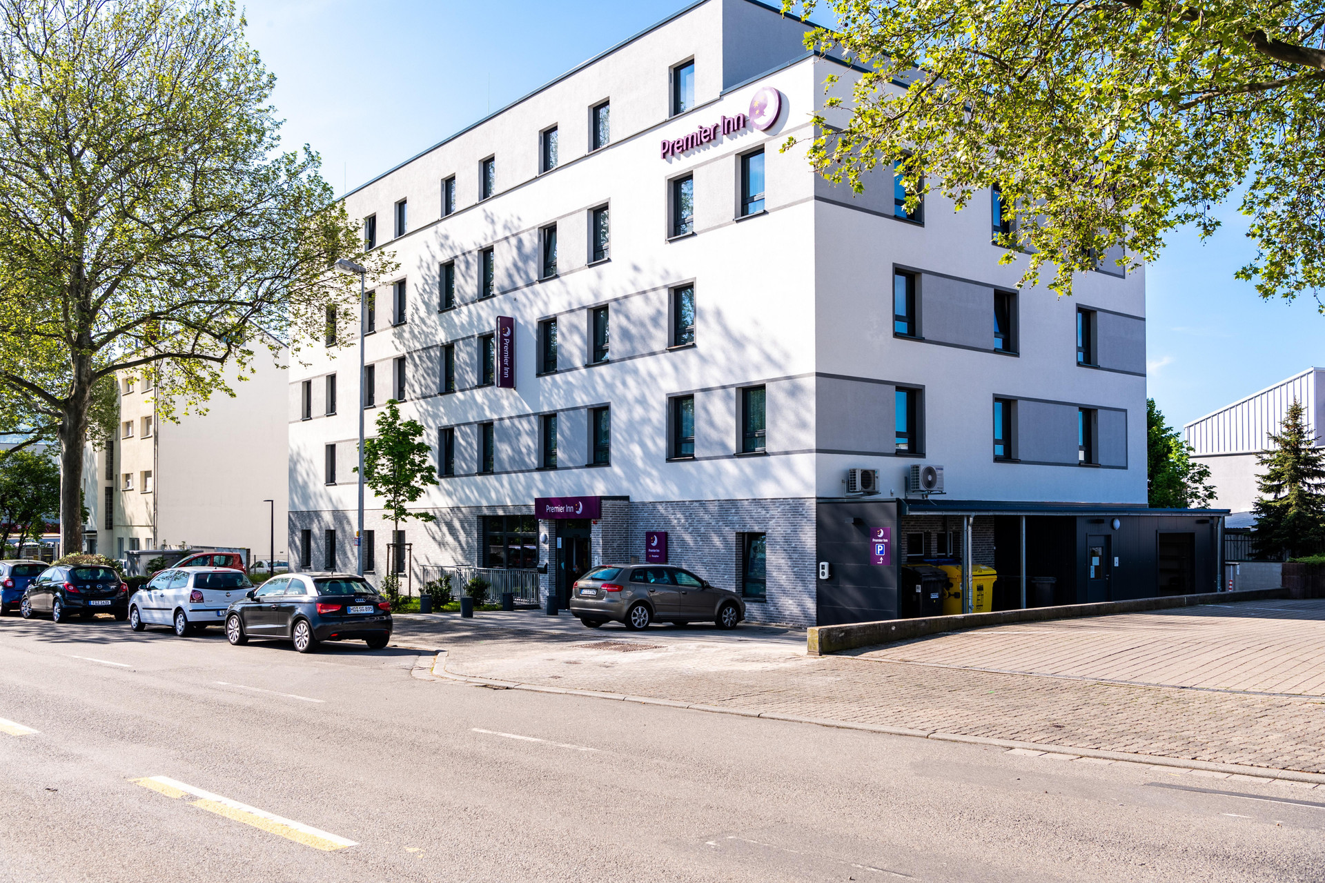 Vista Exterior Premier Inn Heidelberg City Bahnstadt