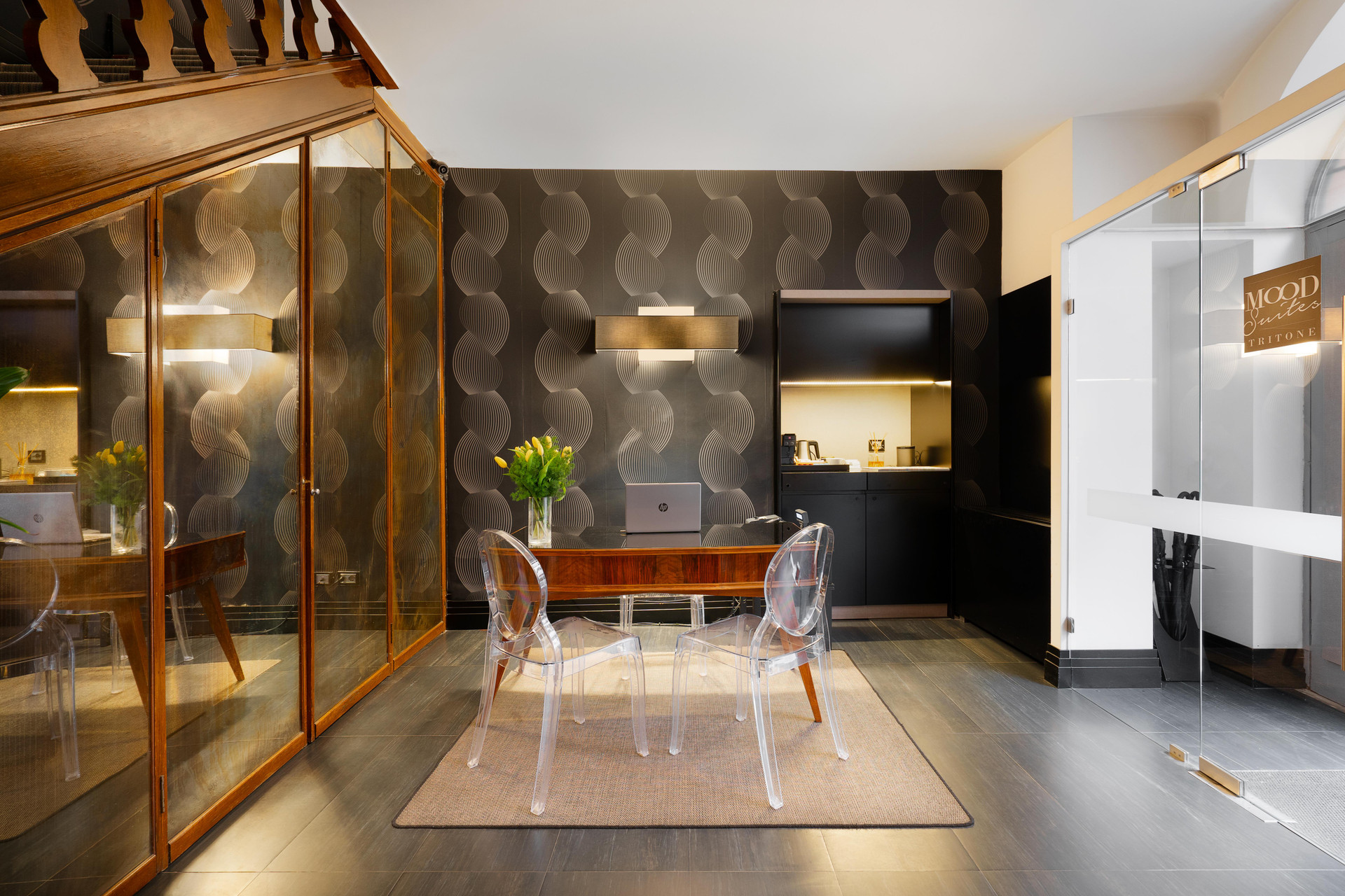 Vista Lobby Unica Suites Rome
