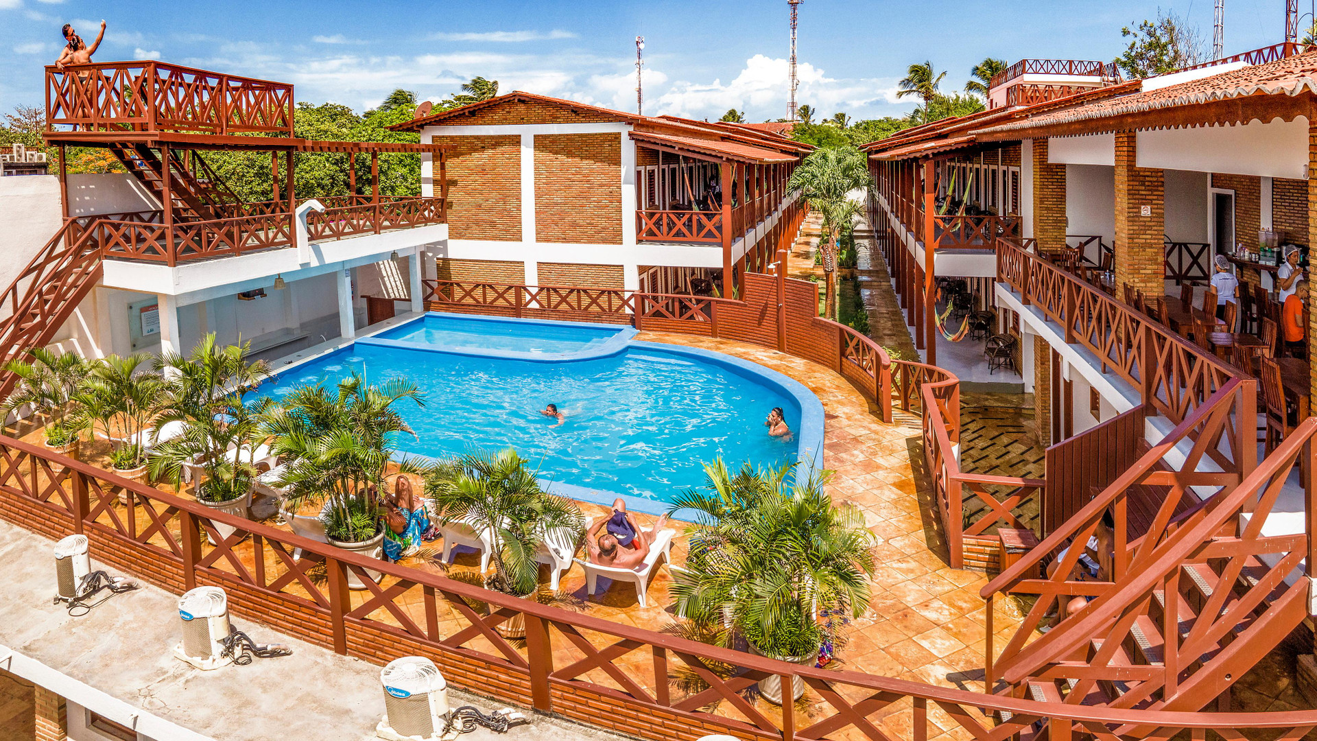 Vista Piscina Hotel Jeri
