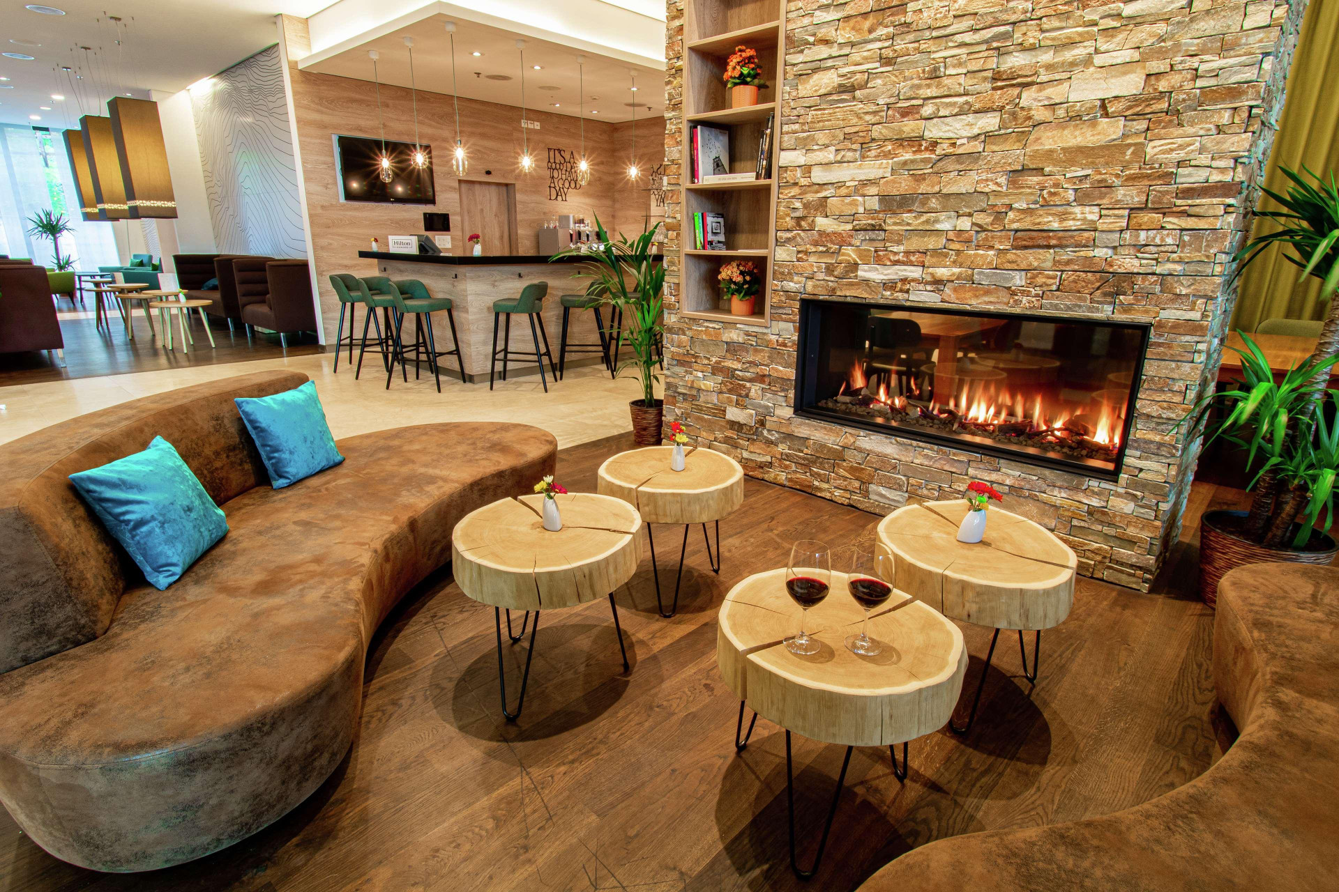 Vista Lobby Hilton Garden Inn Davos
