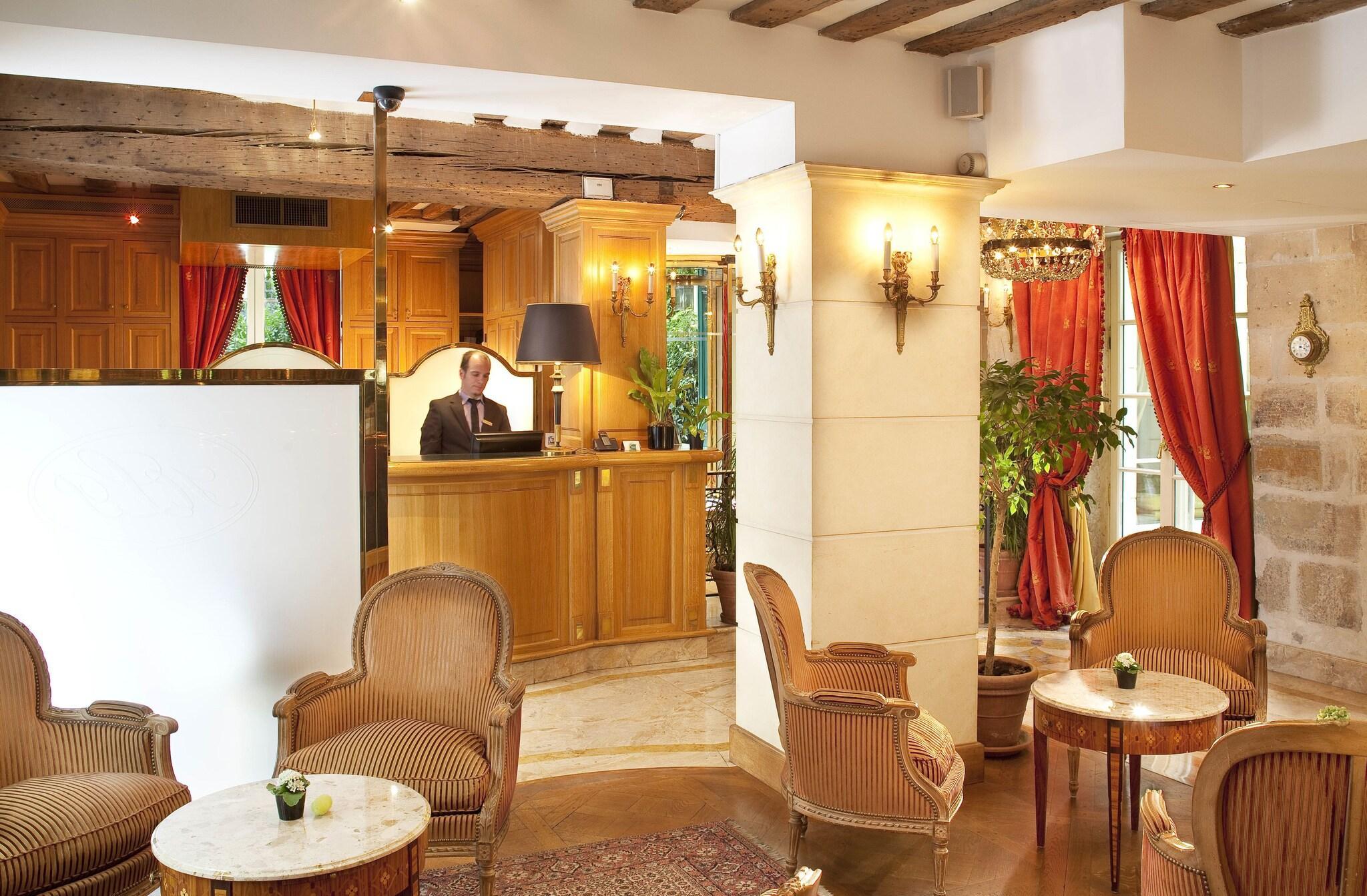 Vista Lobby Hotel Luxembourg Parc