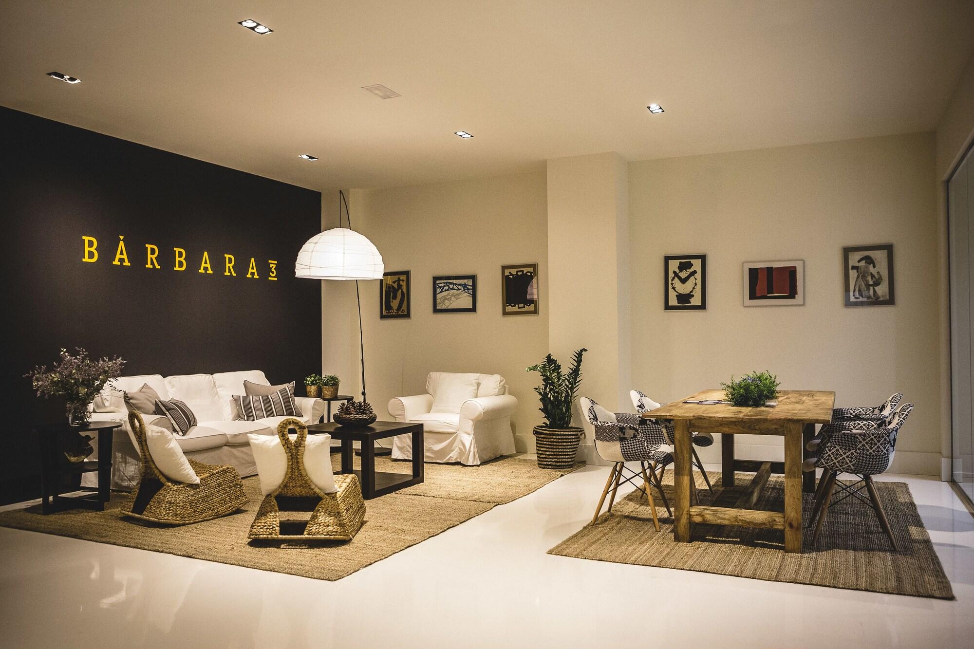 Vista Lobby Apartamentos Bárbara 3