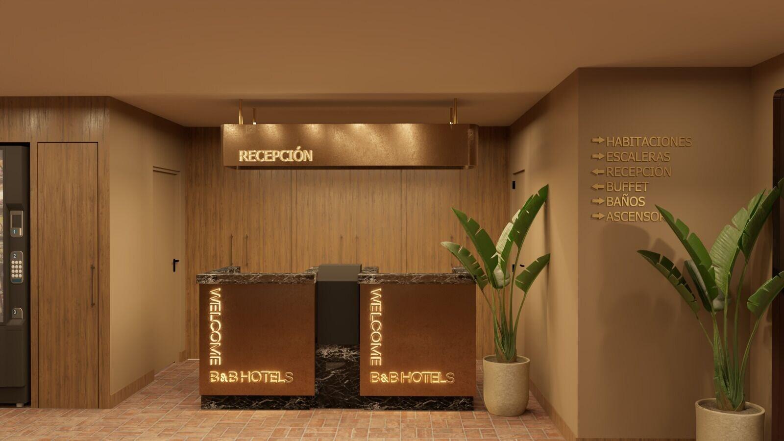 Vista Lobby B&B Hotel Cieza