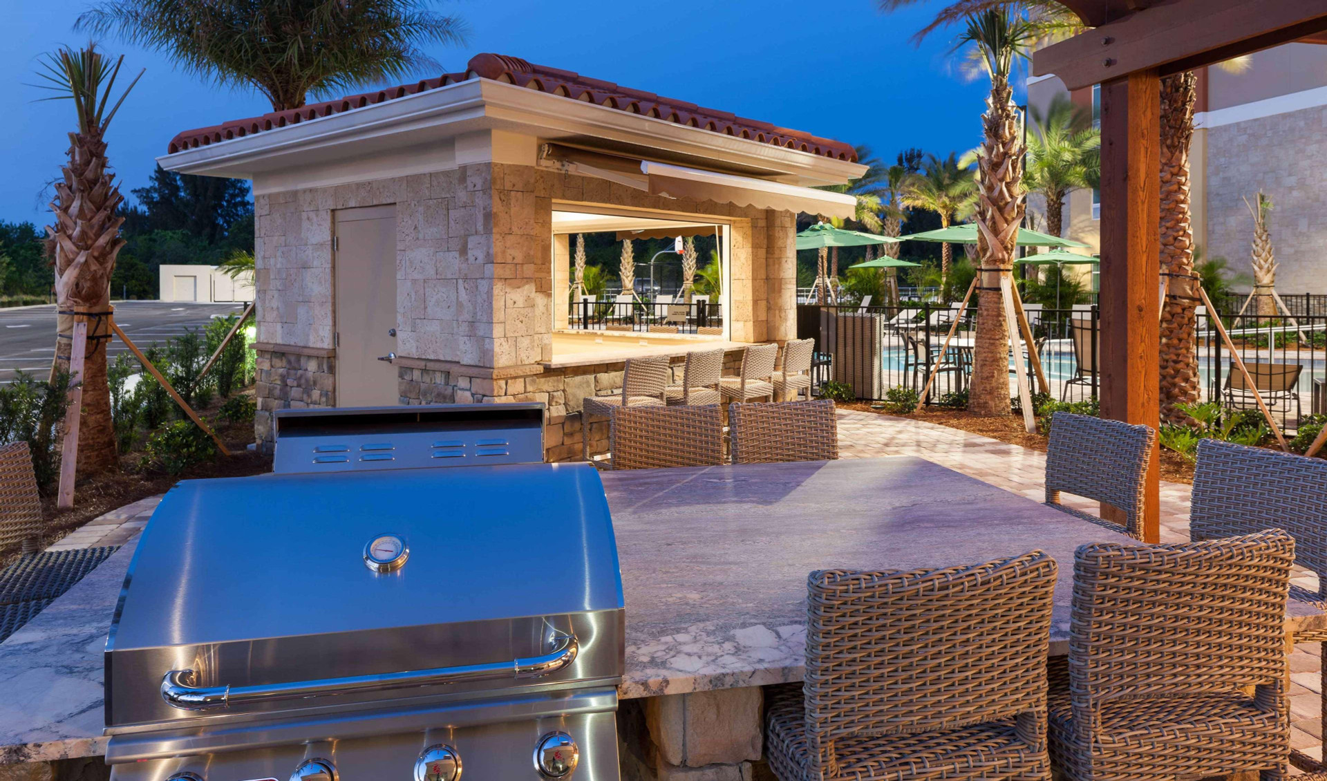 Bar/Salón Homewood Suites by Hilton Cape Canaveral-Cocoa Beach
