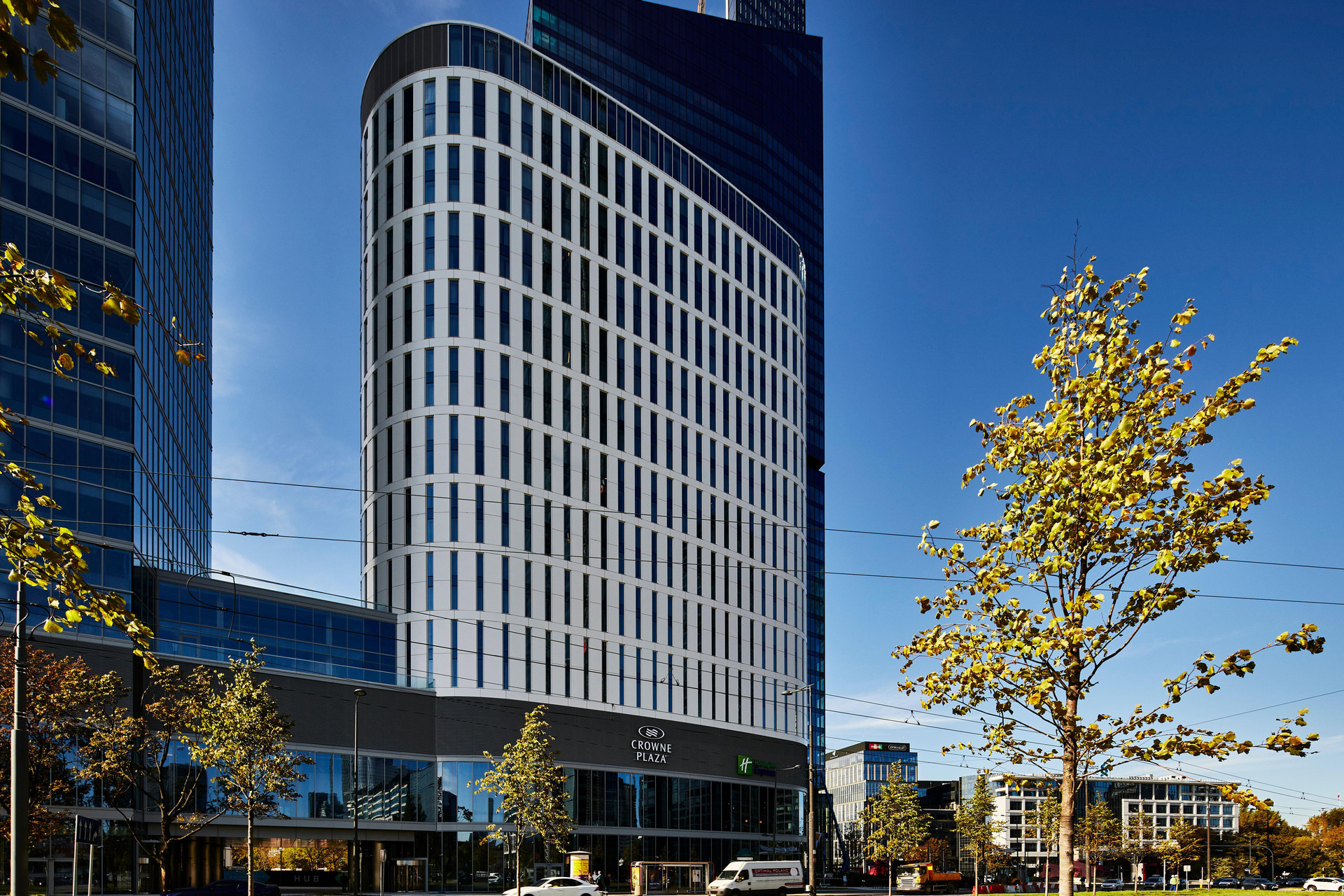 Vista Exterior Holiday Inn Express Warsaw - The HUB by IHG