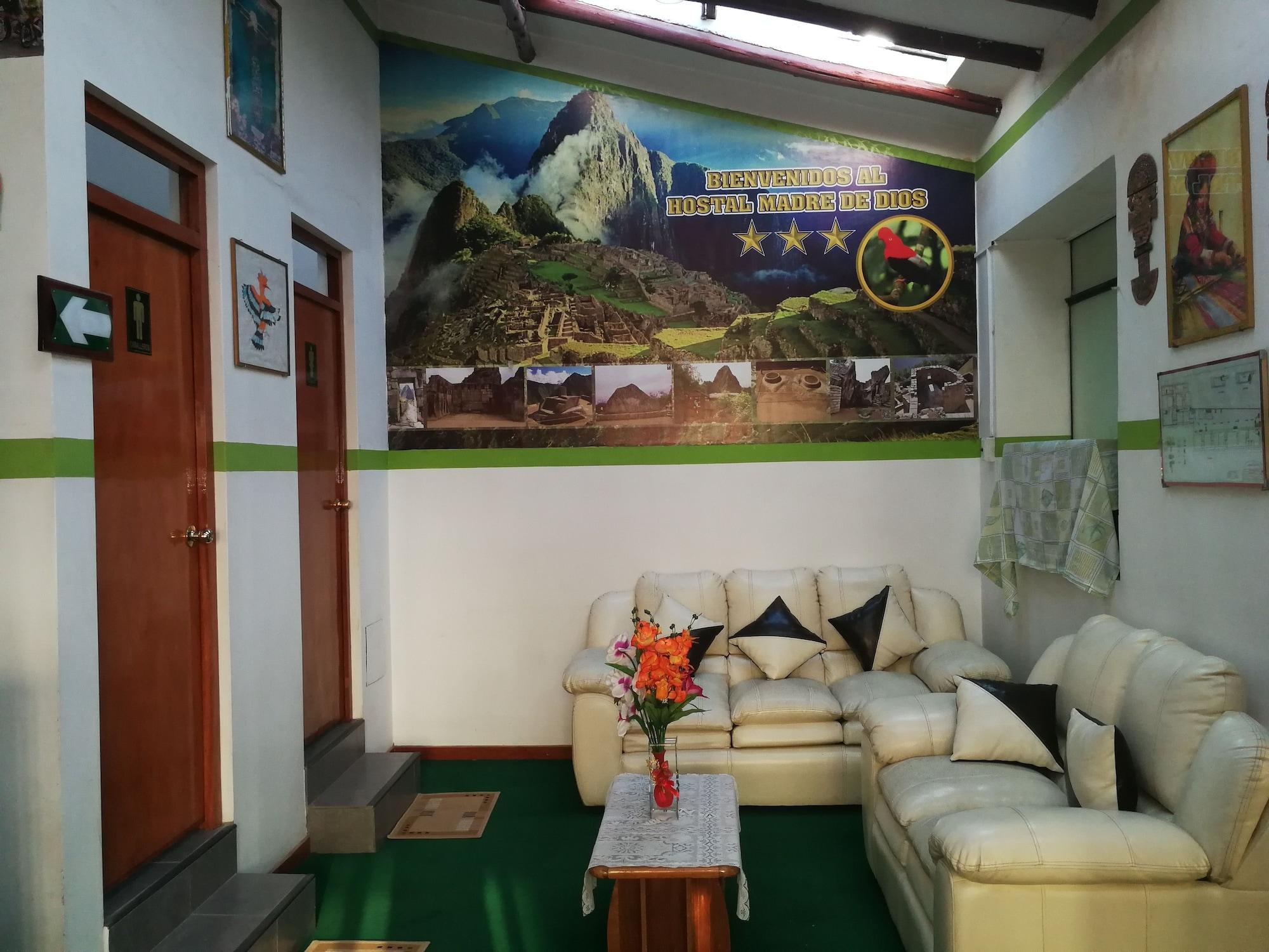 Vista Lobby Hostal Madre De Dios