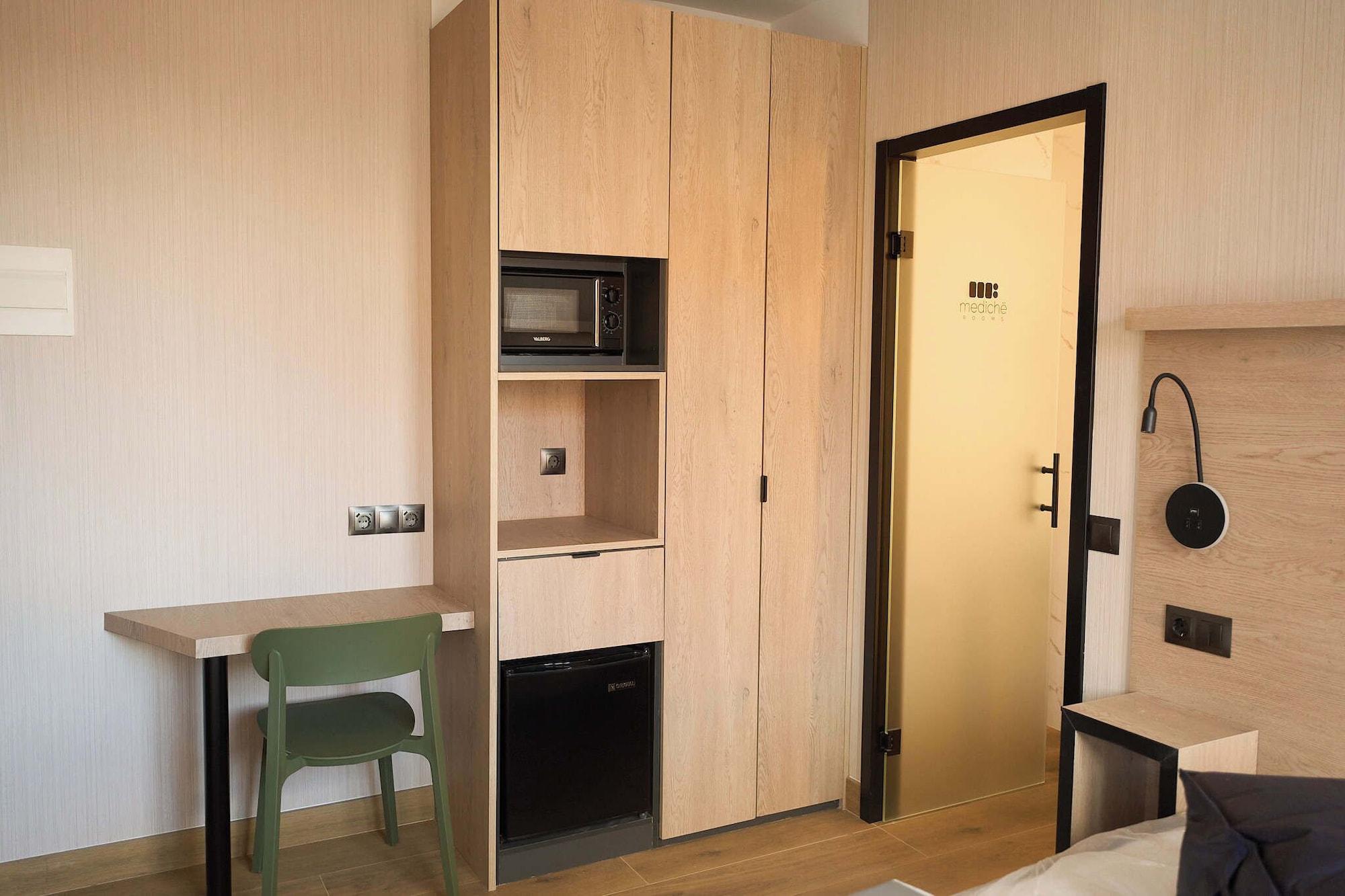 Equipamiento de Habitación Medichë Rooms Pedro Diez