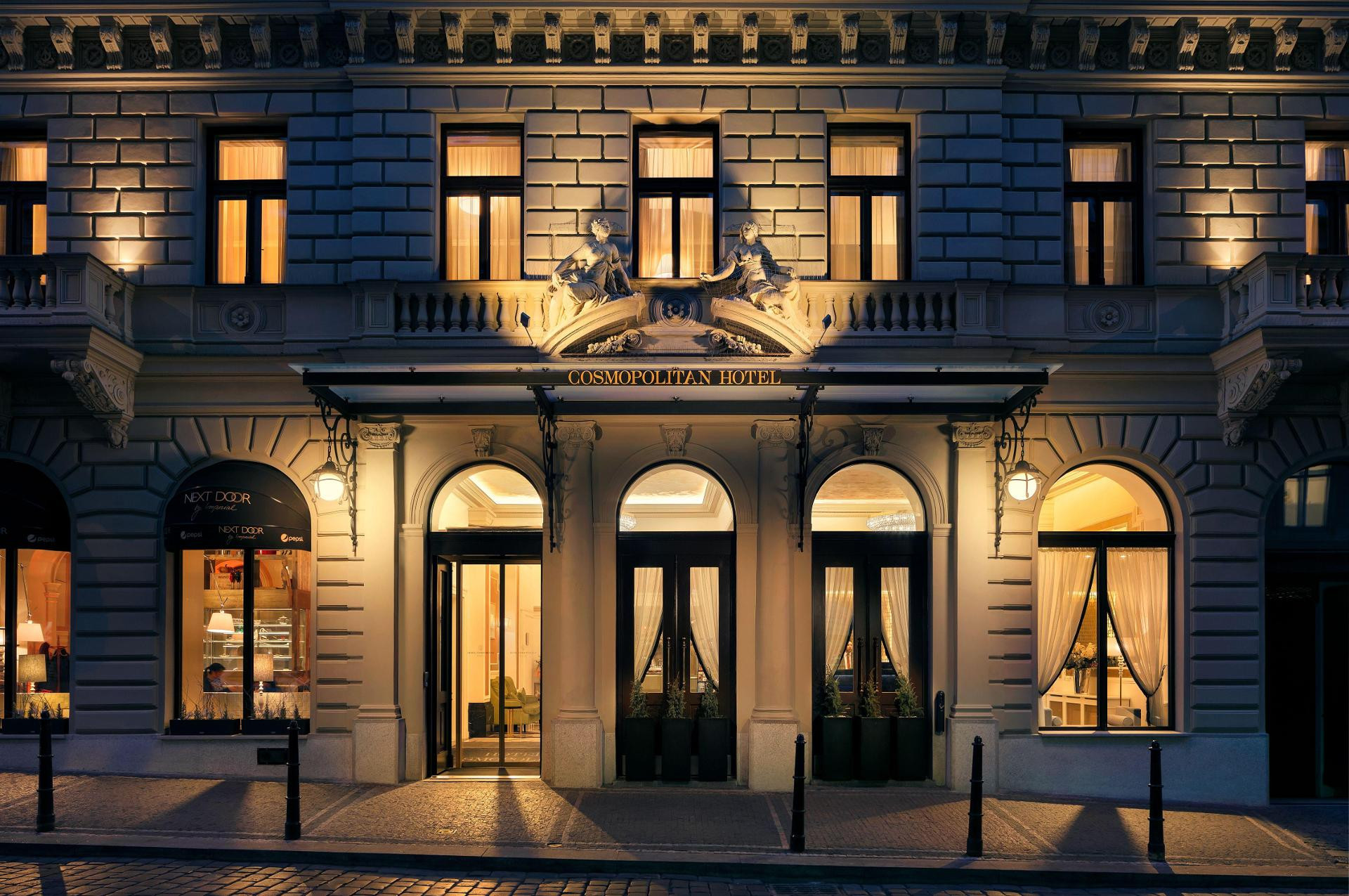 Vista Exterior Cosmopolitan Hotel Prague