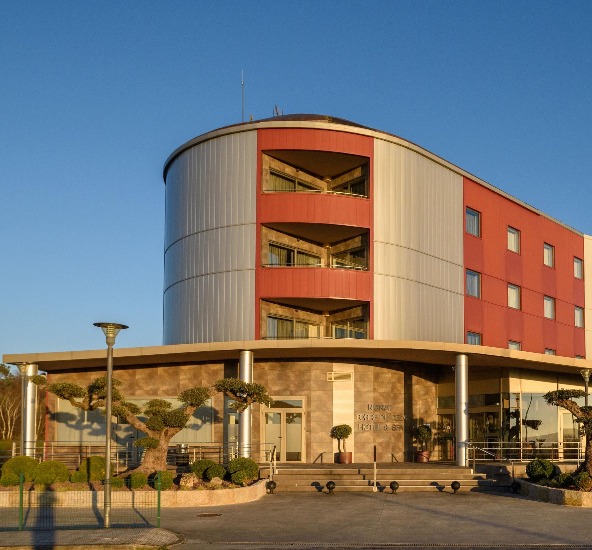 Vista Exterior Hotel Spa Norat Torre do Deza
