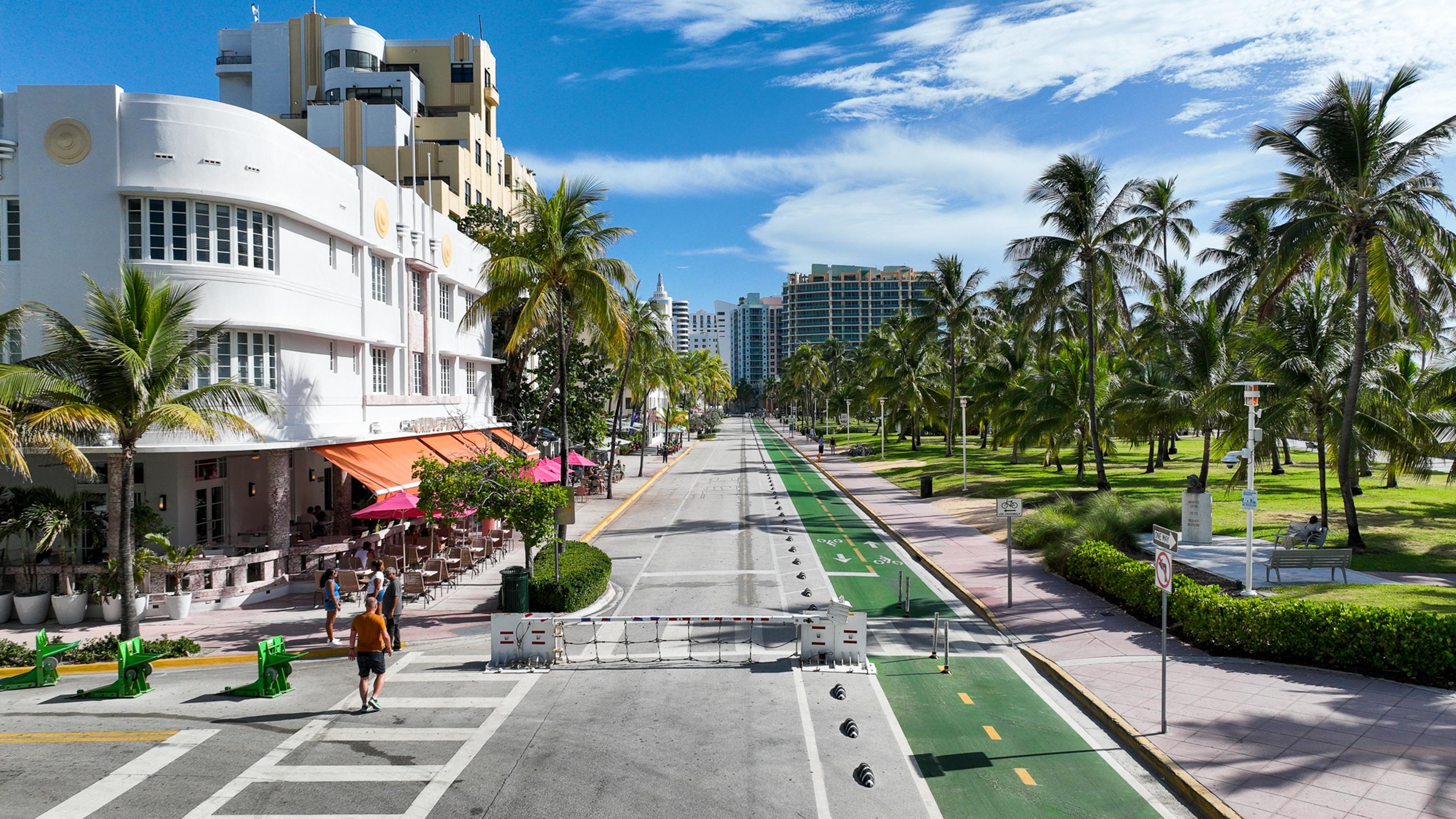 Vista Exterior Cardozo Hotel South Beach