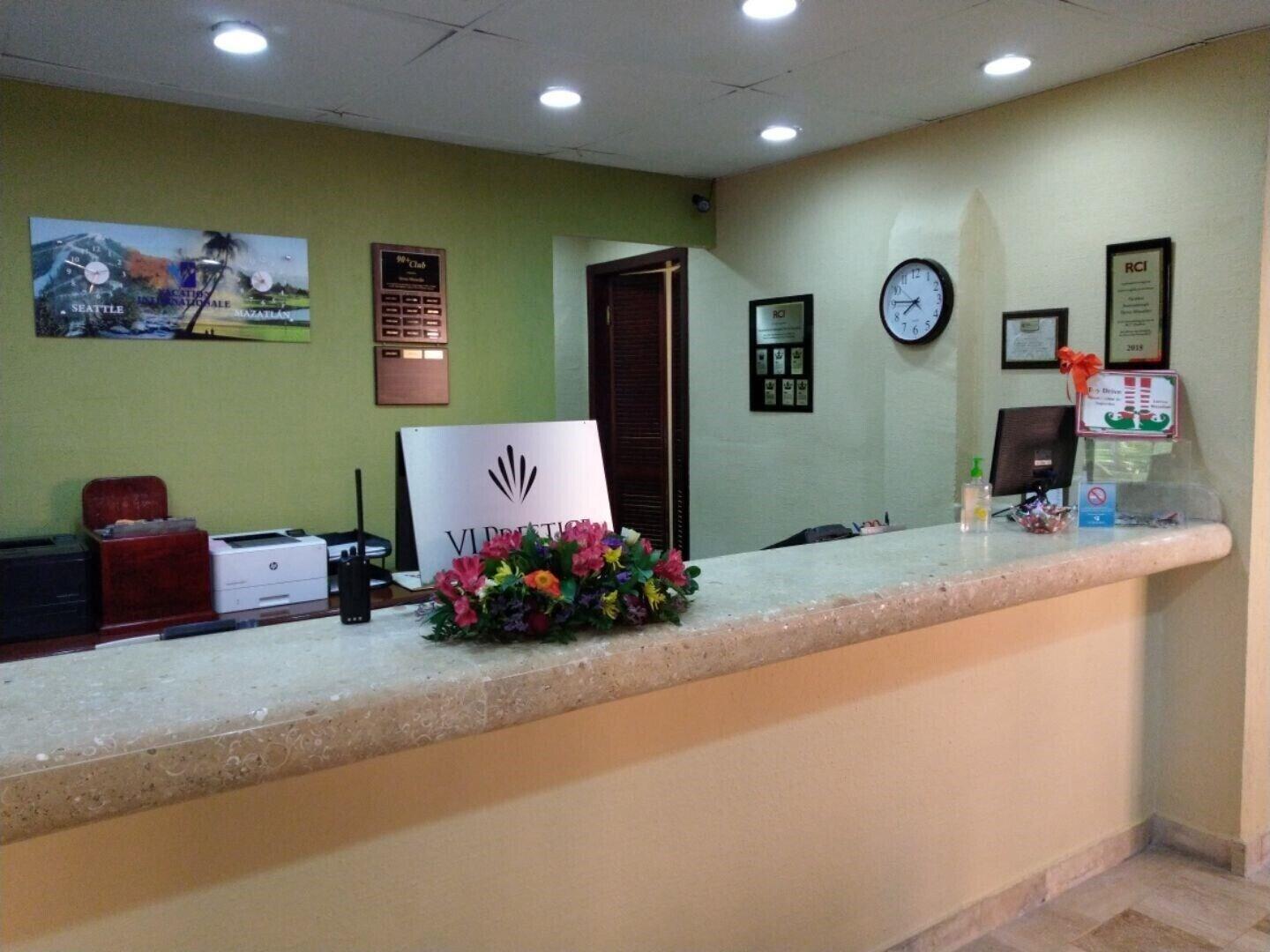 Vista Lobby Torres Mazatlan Condominiums