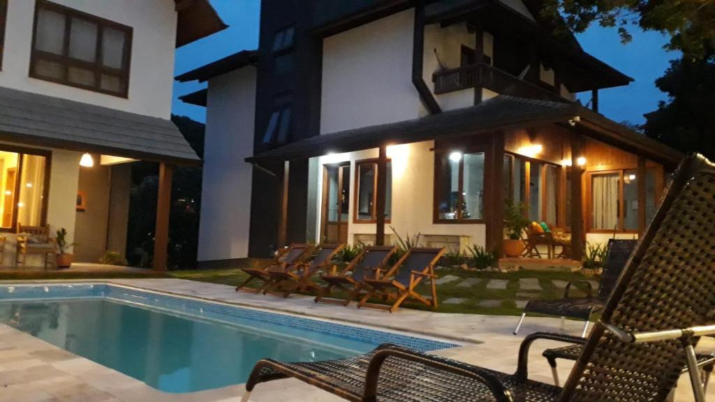 Vista Piscina Refúgio 755